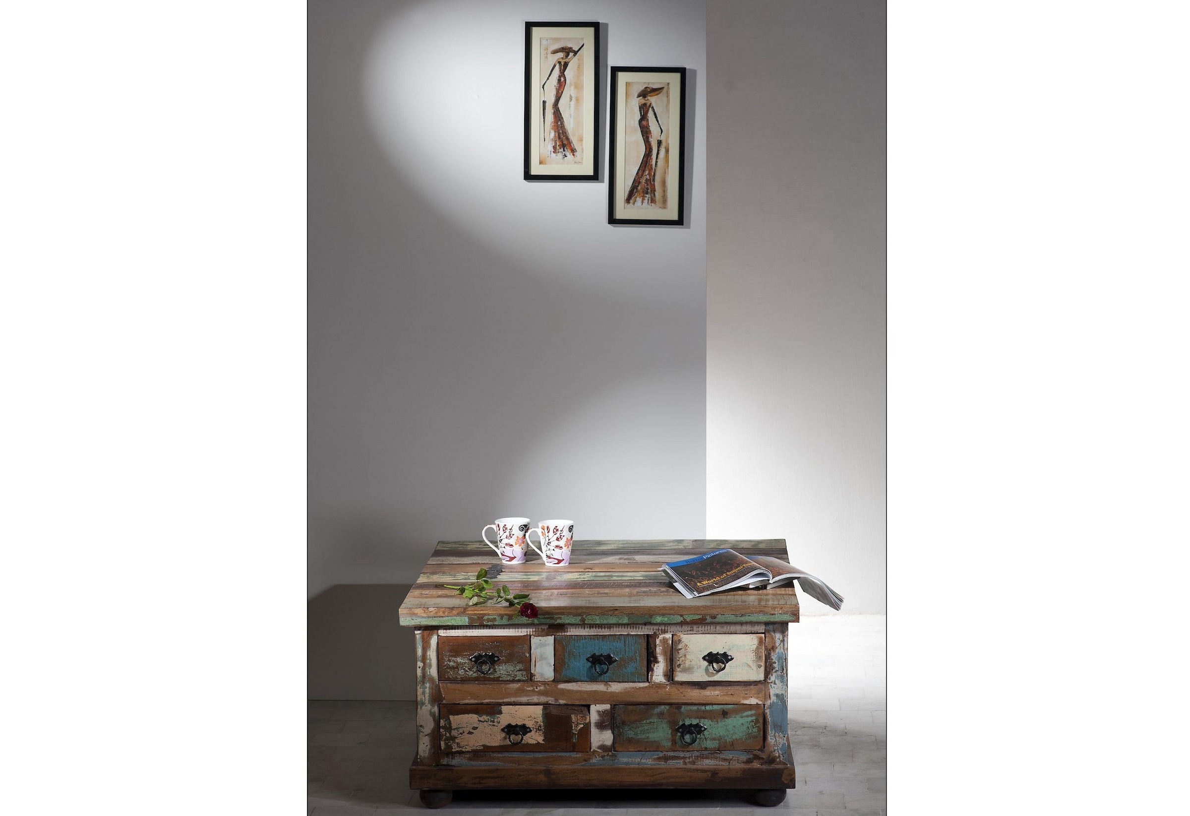 Shop Breite 90 Vintage ❤ Jelmoli-Online »Riverboat«, ordern im cm, Couchtisch SIT Shabby Chic,