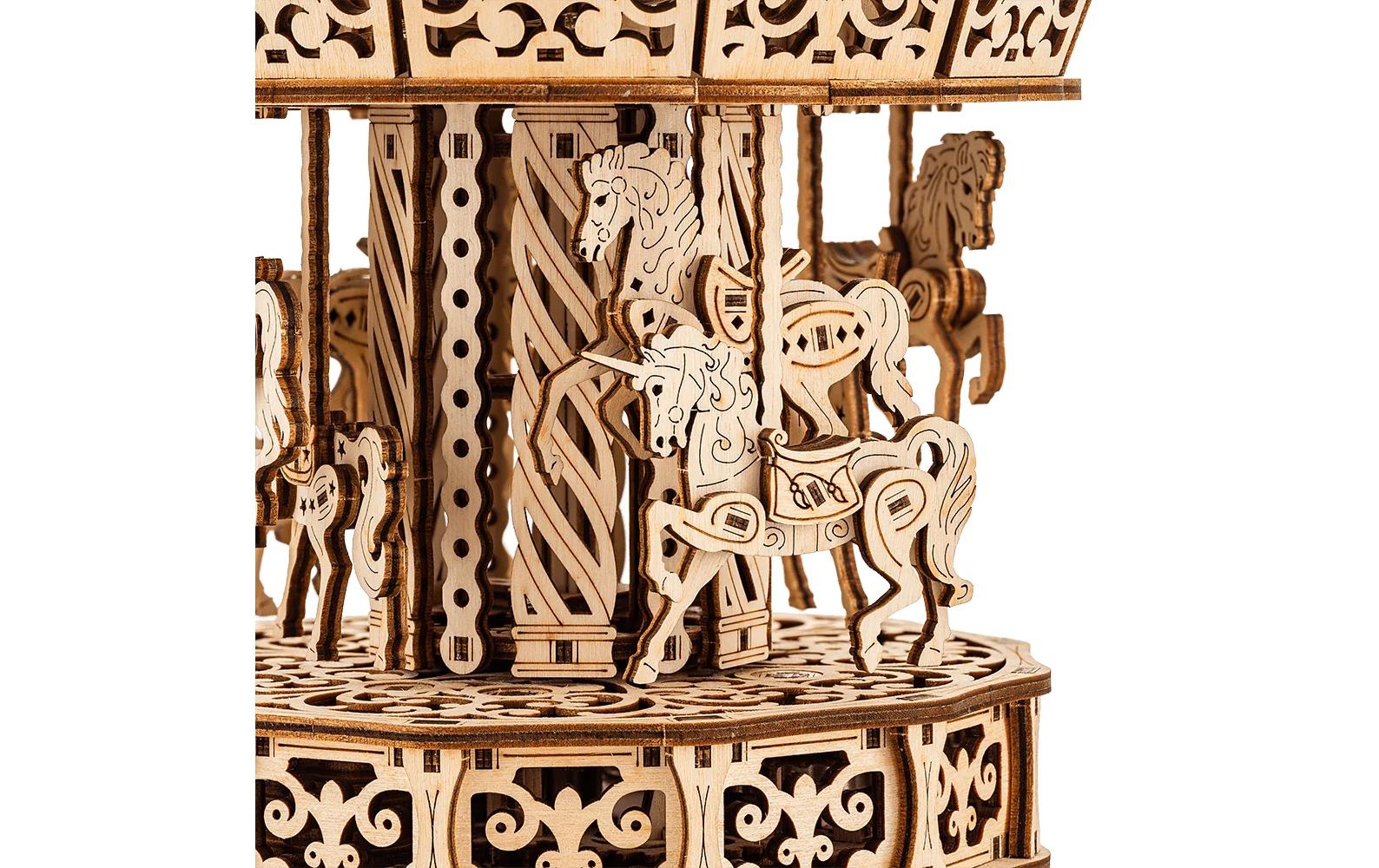 Spielbausteine »WoodTrick Pariser Karussell«, (440 St.)