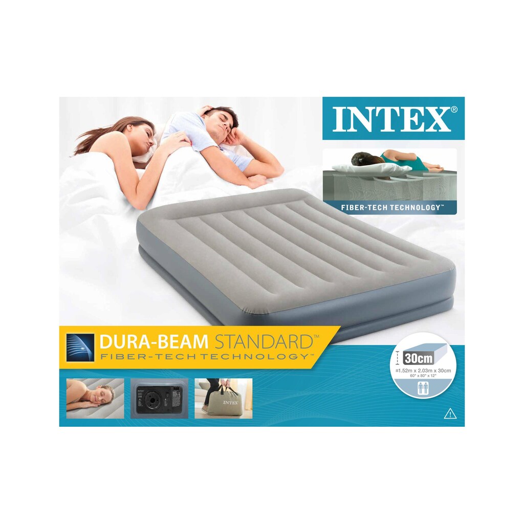 Intex Luftbett »DuraBeam Standard Pillow Rest MidRise Queen«