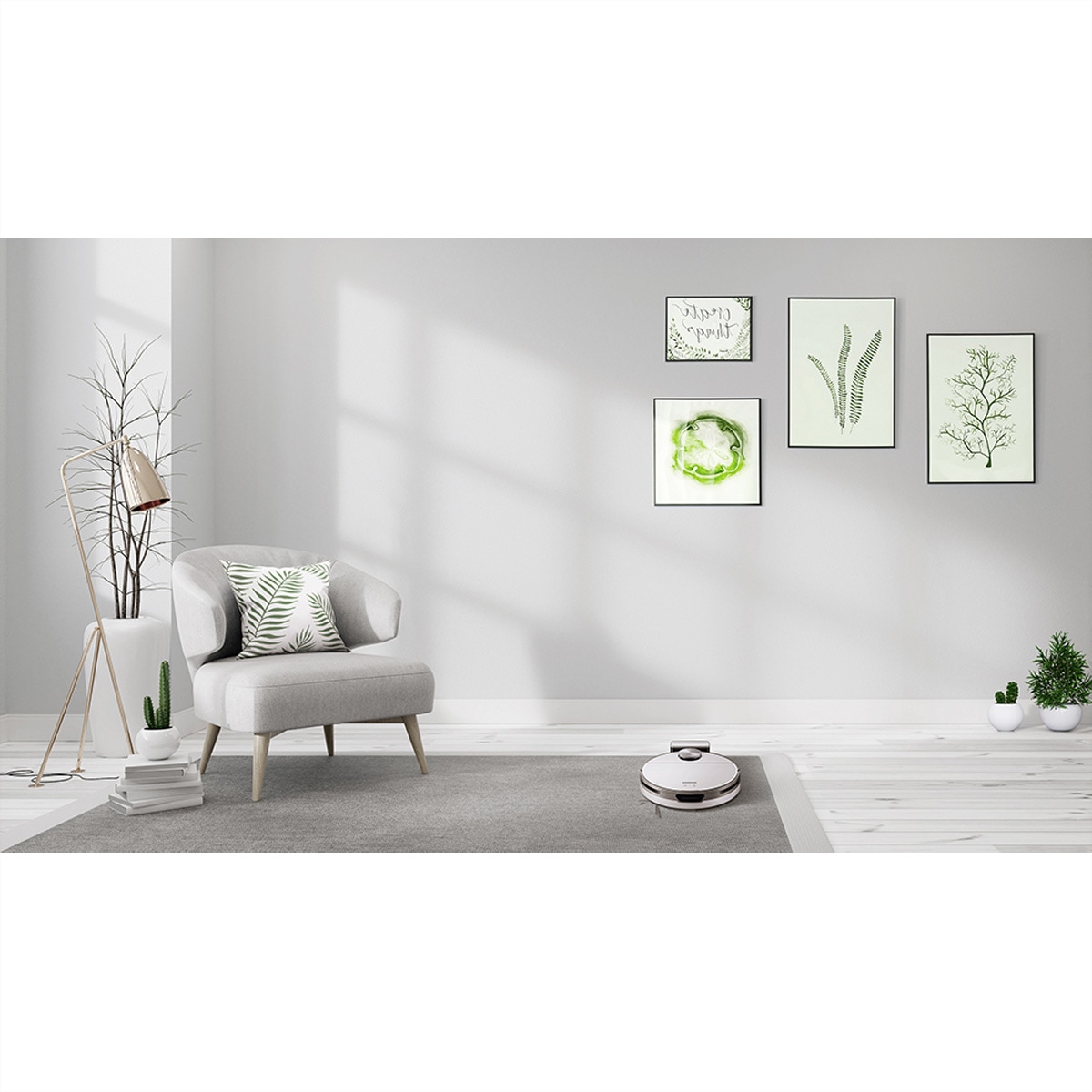 Samsung Saugroboter »Samsung Jet Bot AI+ Saugroboter (VR9500), integrierte Absaugstation, weiss«
