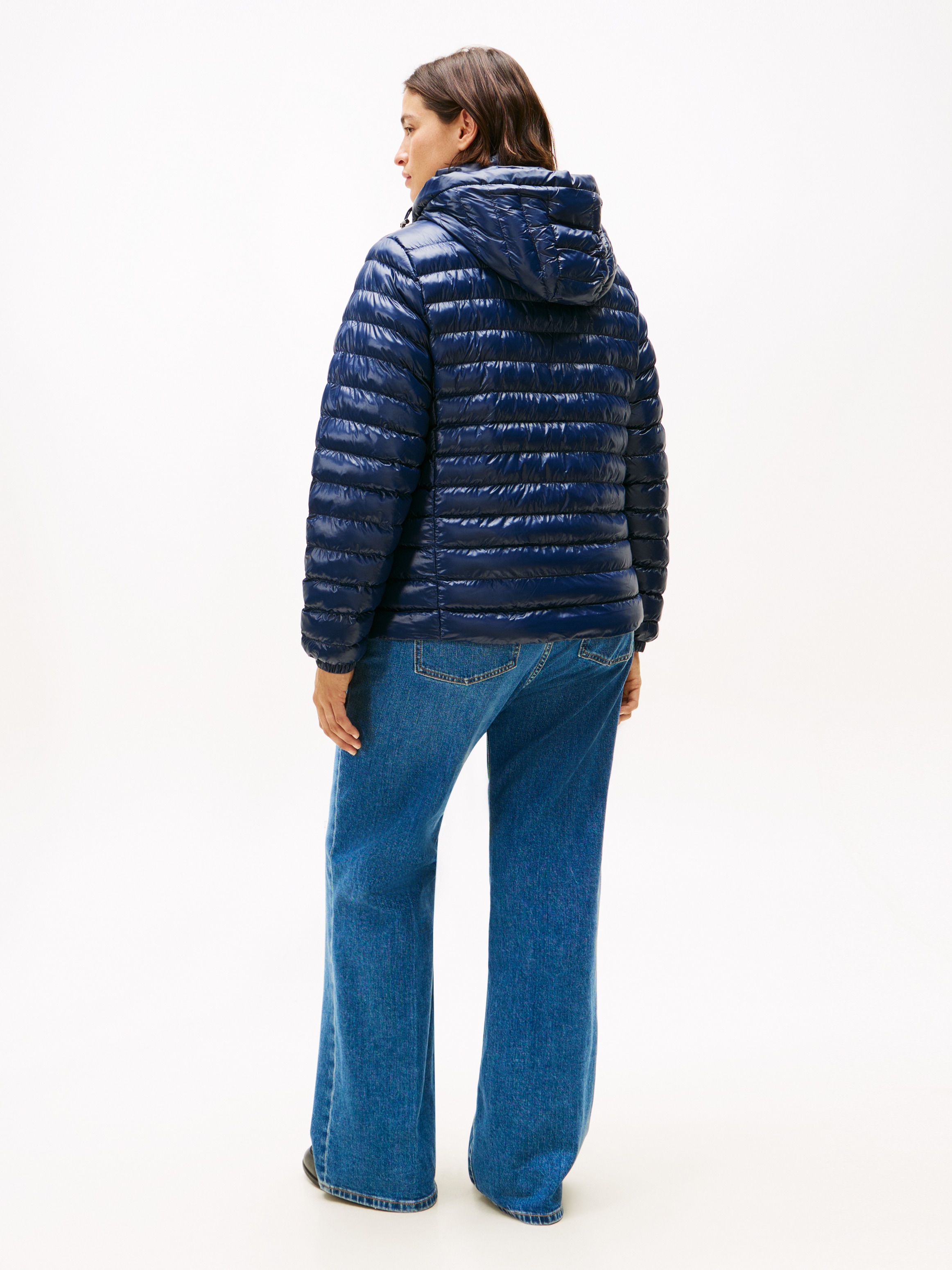 Tommy Hilfiger Curve Steppjacke »CRV LW PADDED SLIM JACKET«, mit Kapuze, in grossen Grössen