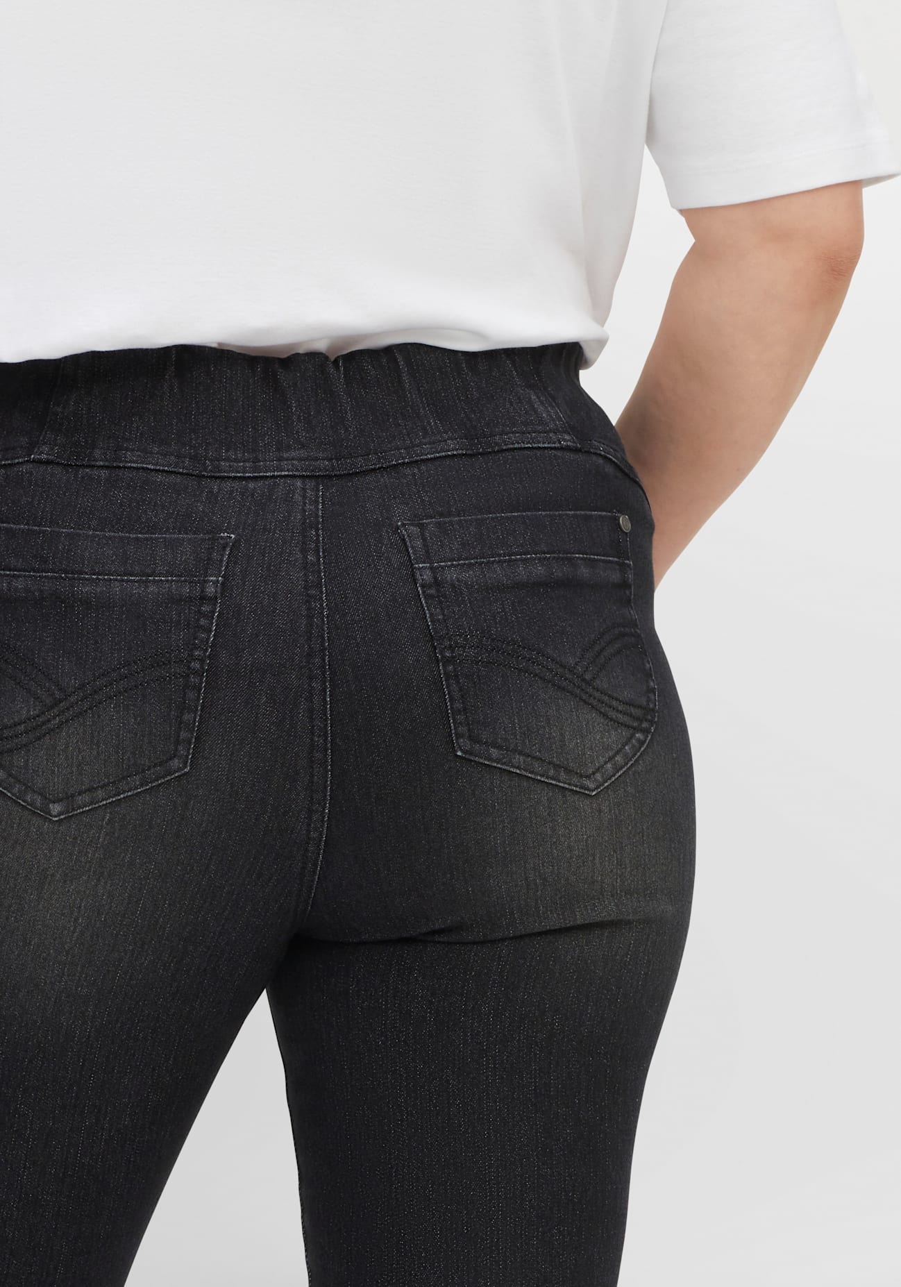 Sheego Jeansjeggings, (1 tlg.)