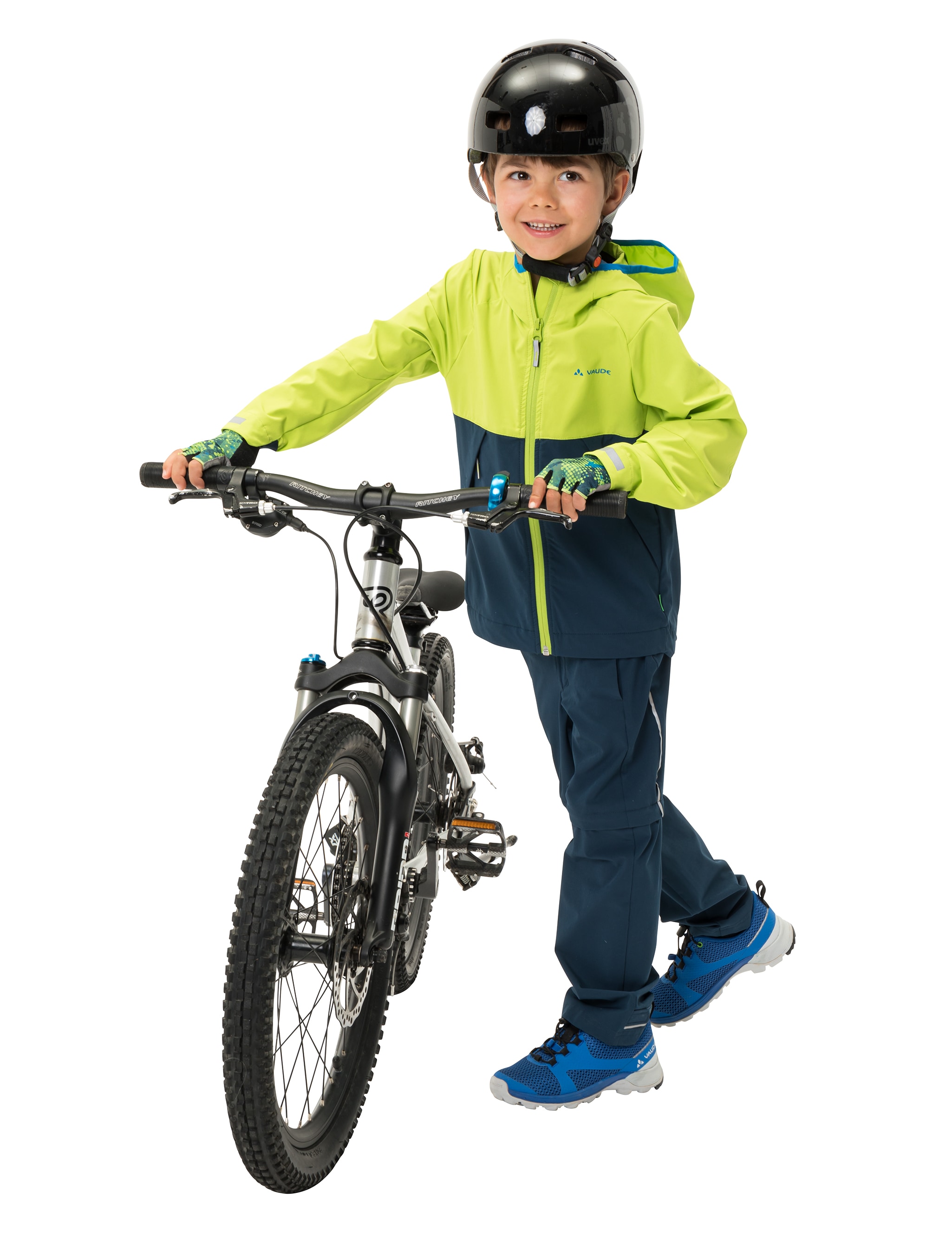 VAUDE Softshelljacke »KIDS MOAB STRETCH JACKET«, mit Kapuze