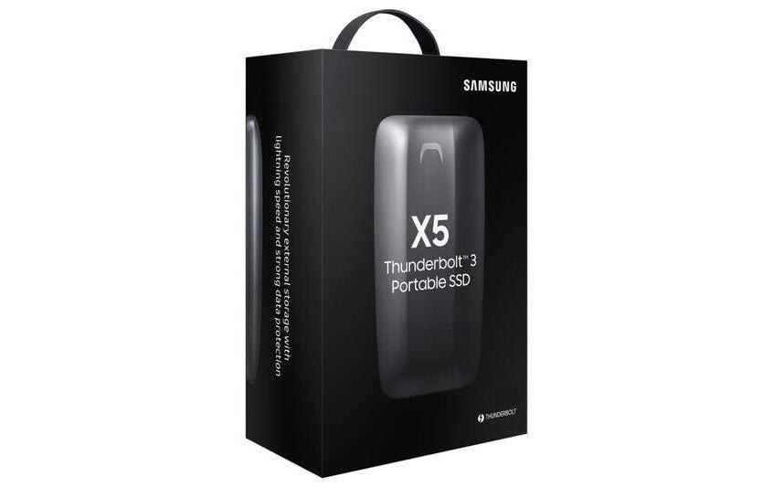 Samsung externe SSD »Externe SSD Portable X5 500 GB Thunderbolt 3«
