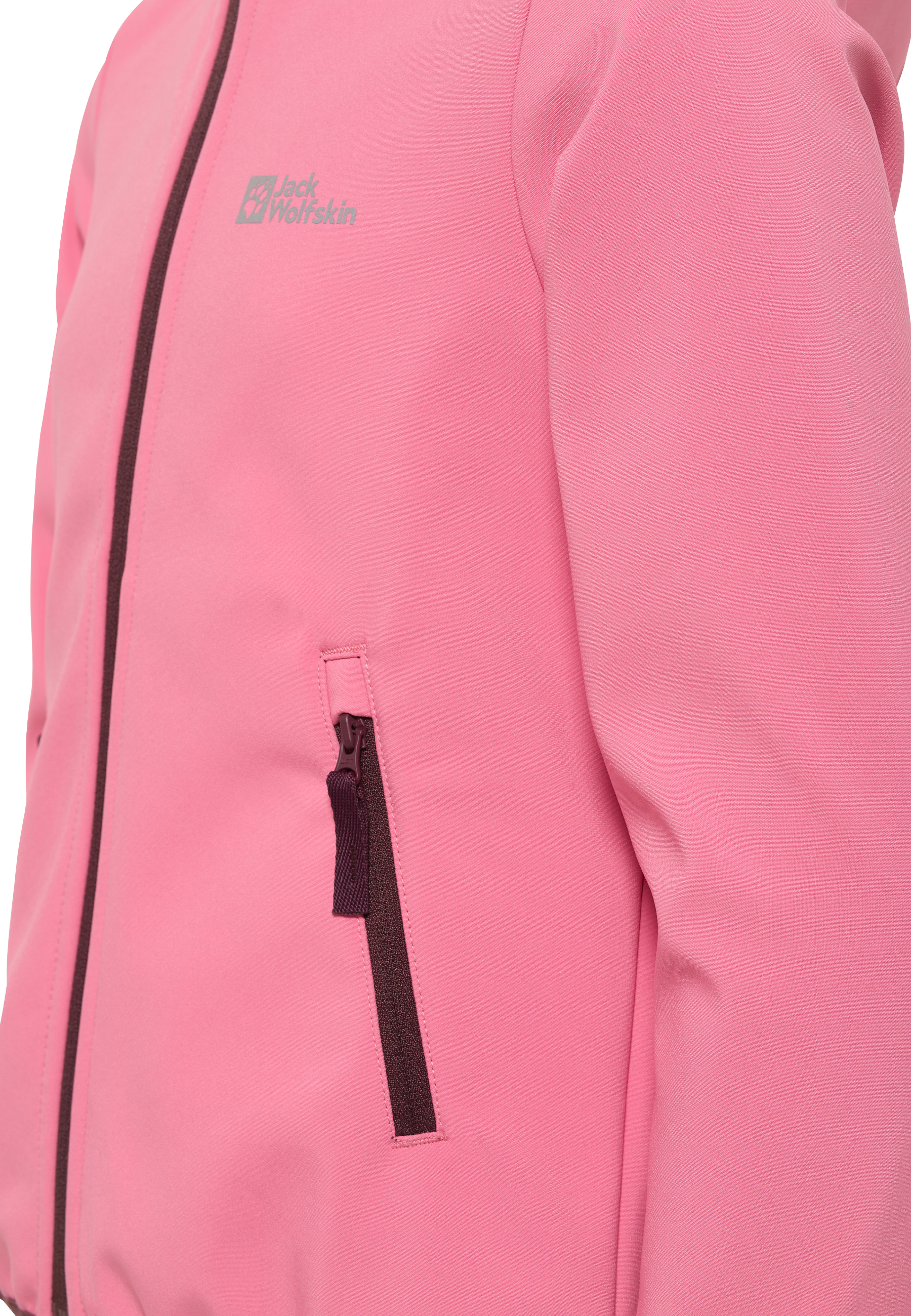 Jack Wolfskin Softshelljacke »FOURWINDS JACKET KIDS«, mit Kapuze
