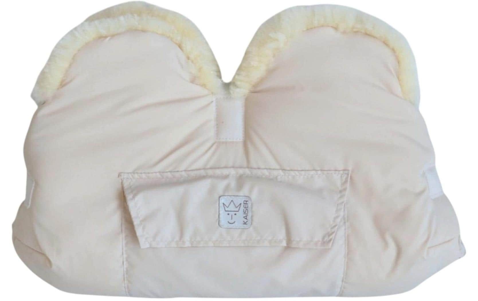 Kaiser Kinderwagen-Handwärmer »Lammfell Big Cream« Handwärmer für den Kinderwagen