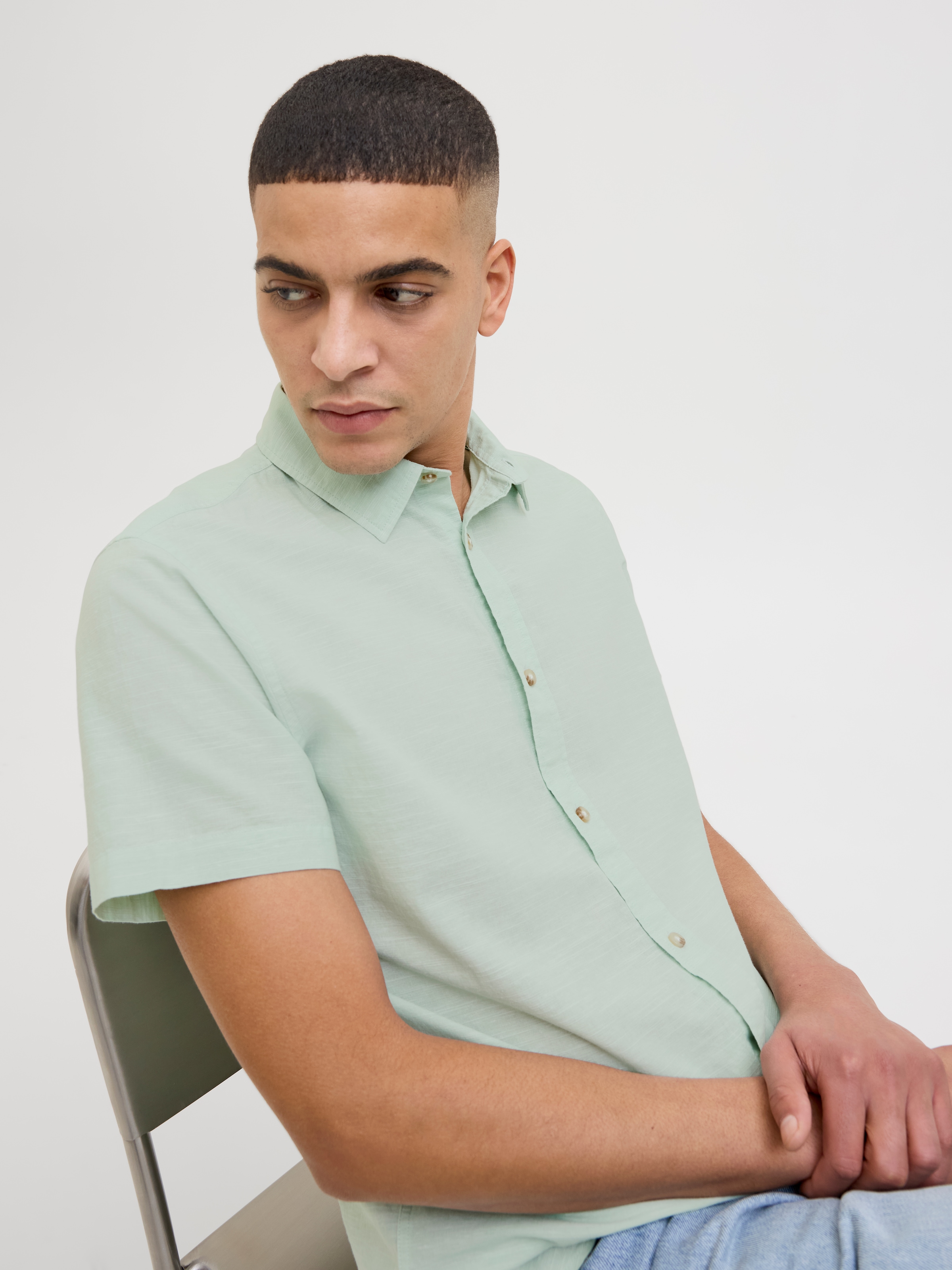 Jack & Jones Kurzarmhemd »JJESUMMER SHIRT SS SN«