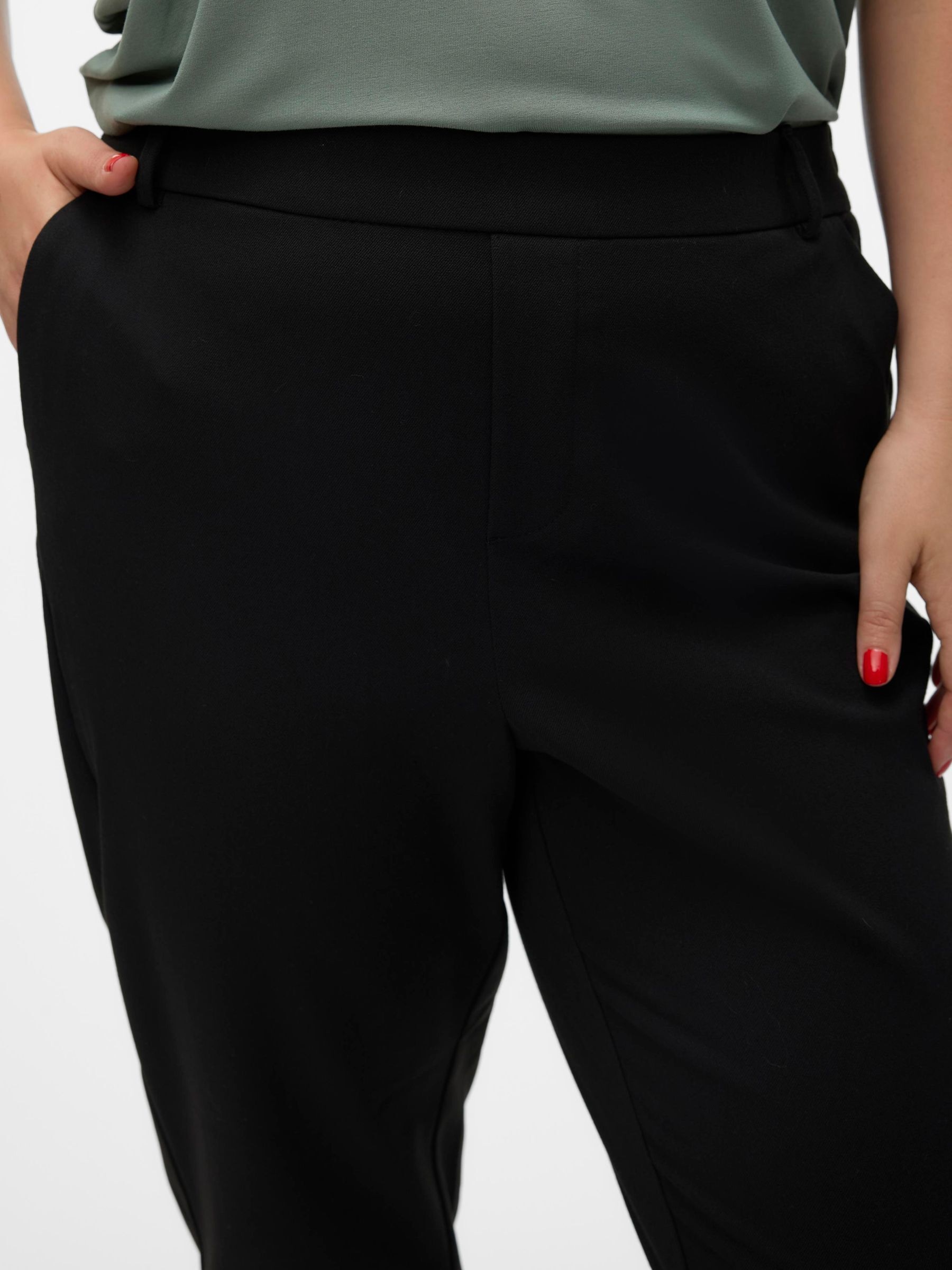 Vero Moda Curve Anzughose »VMCMAYA MW LOOSE SOLID PANT CUR NOOS«