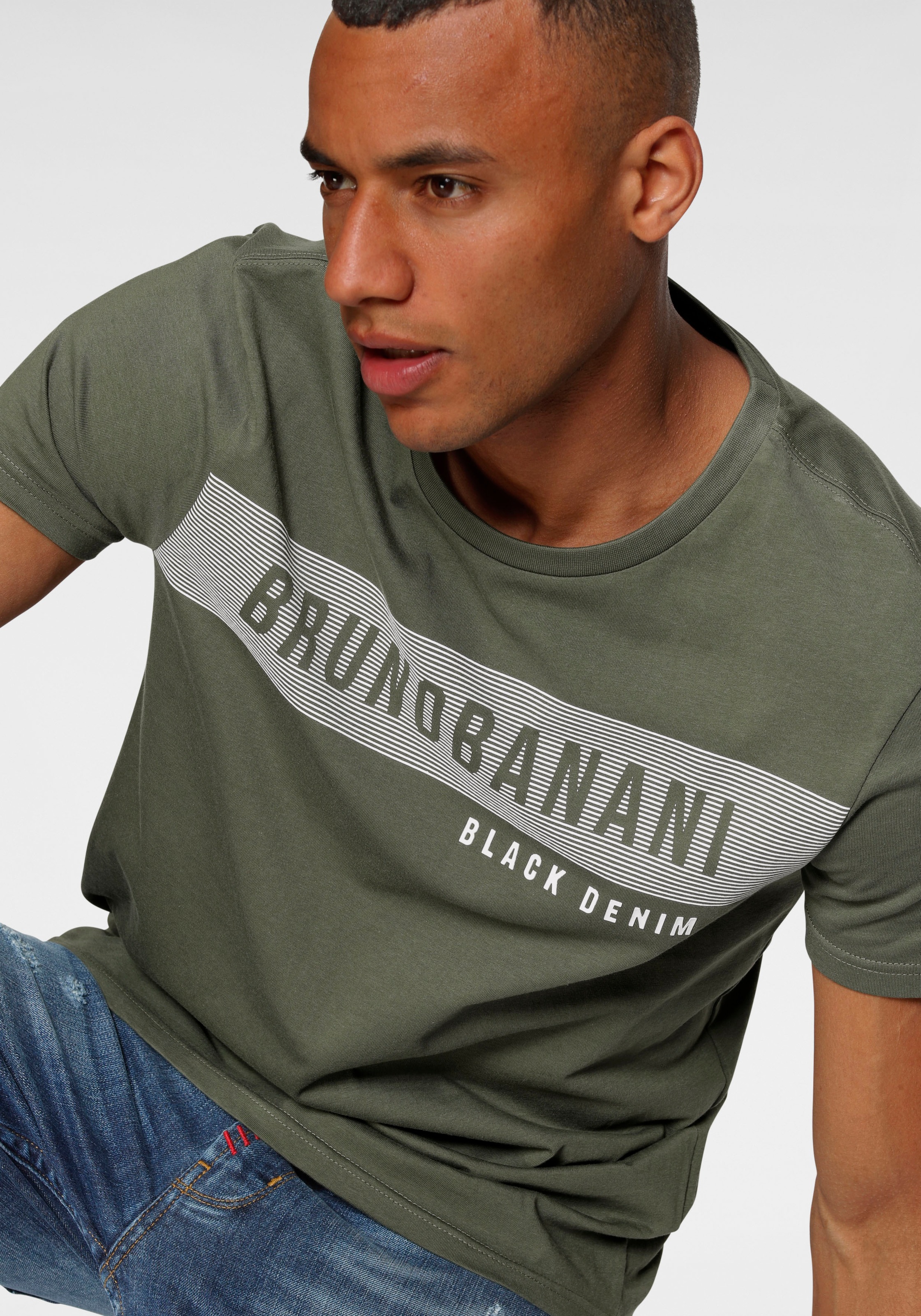 Bruno Banani T-Shirt, mit Markenprint