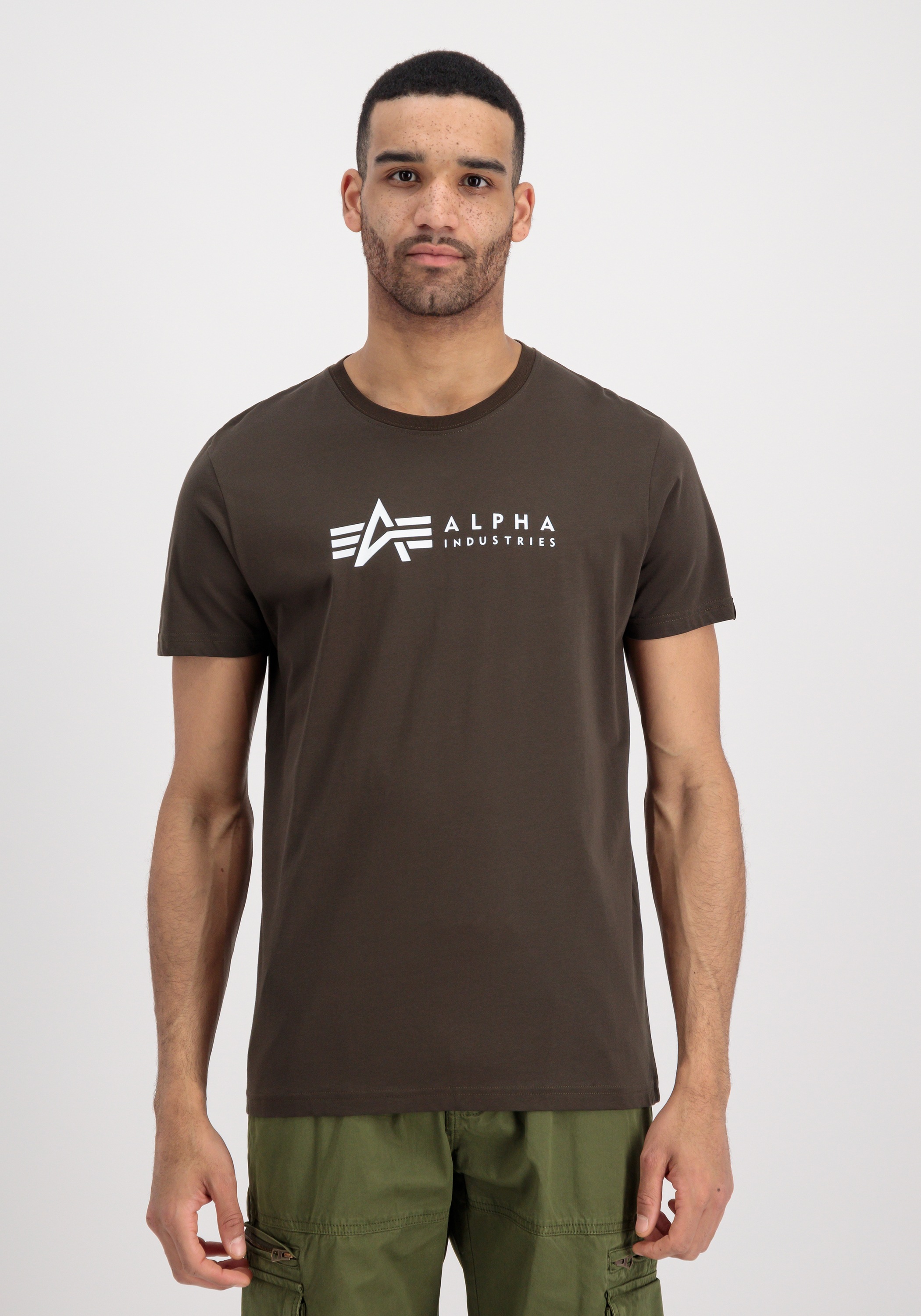 Alpha Industries T-Shirt »Alpha Industries Men - T-Shirts Alpha Label T-Shirt 2 Pack«