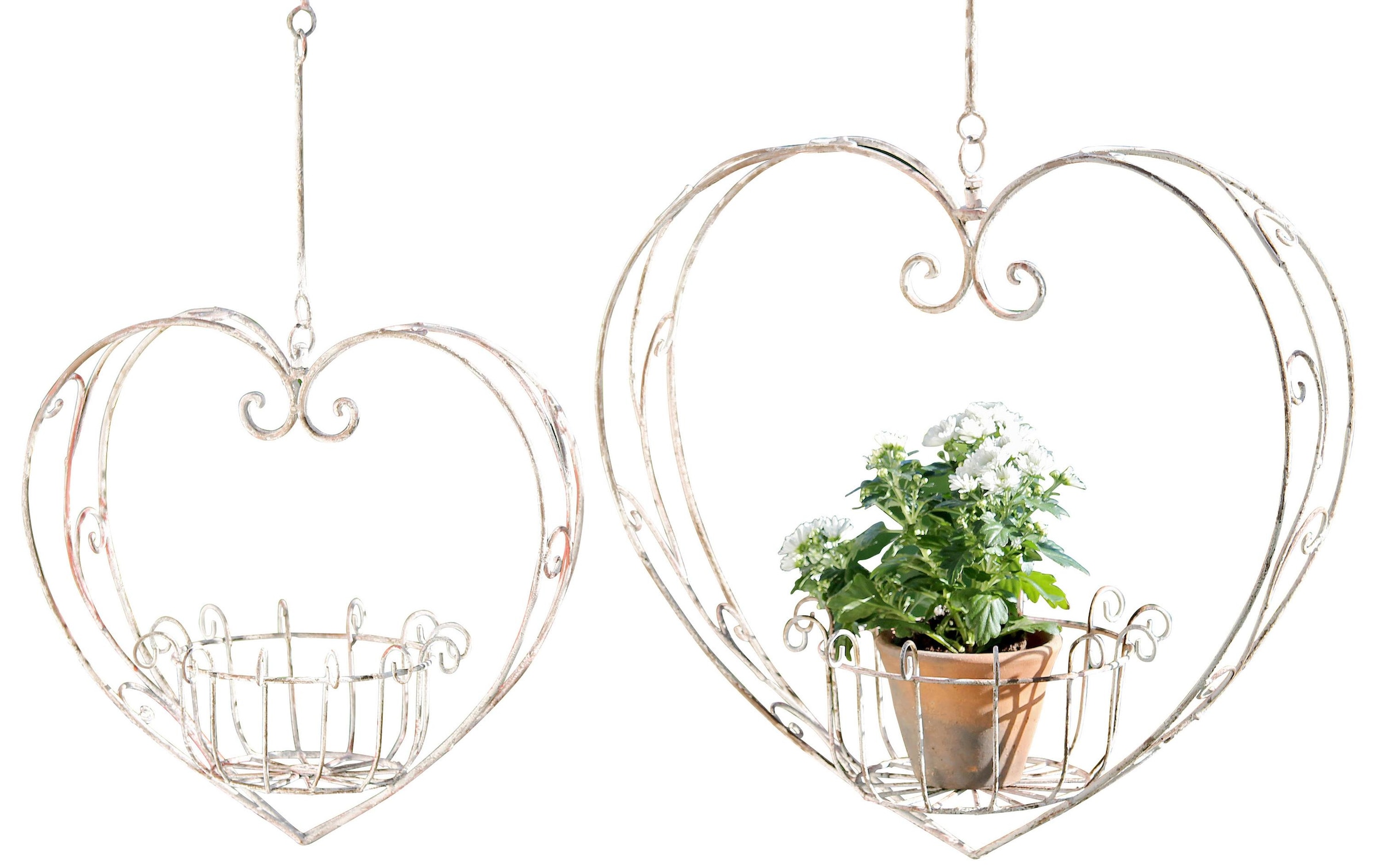BOLTZE Blumenampel »Mino 2er Set«, (2 St.)