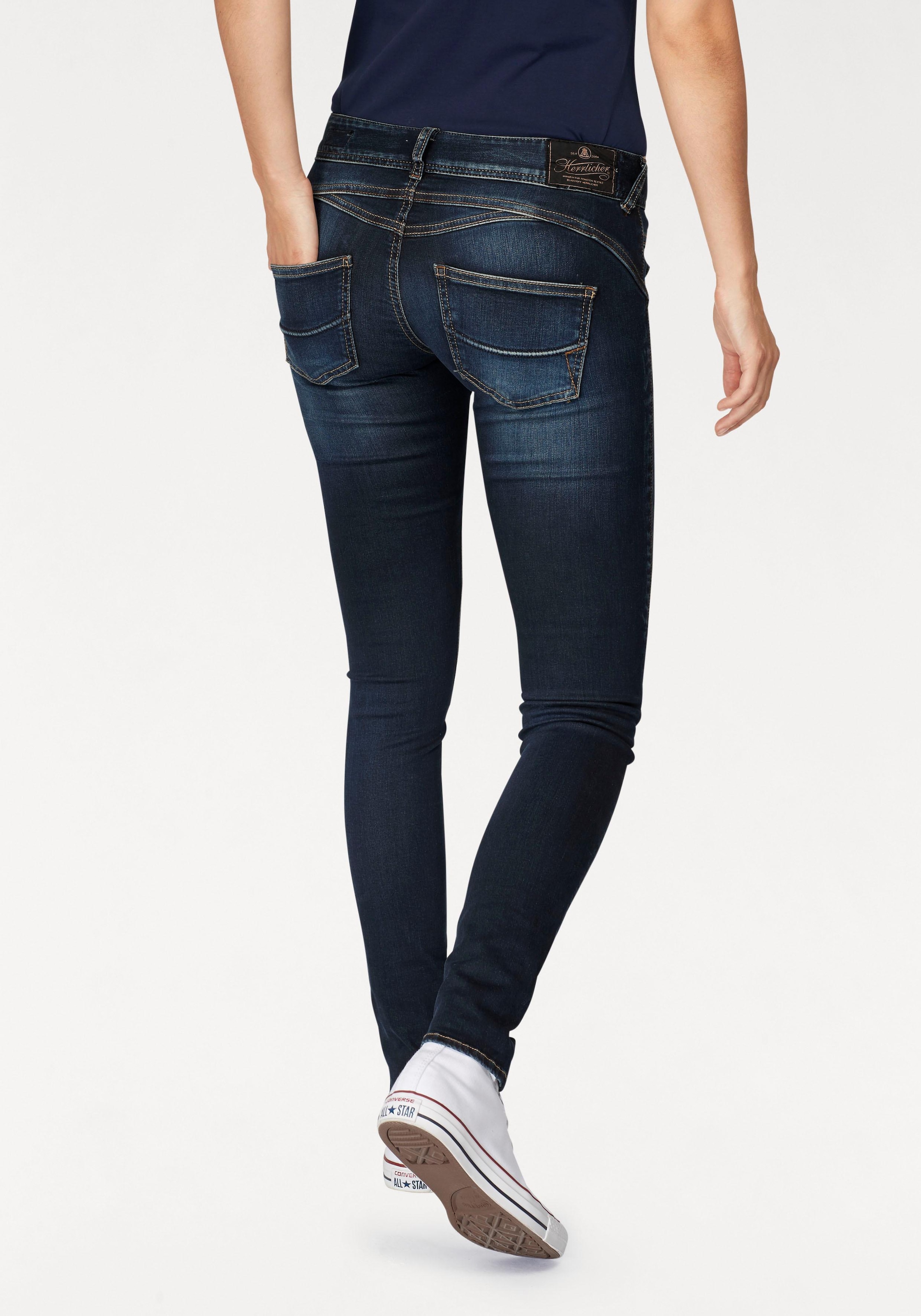 Herrlicher Slim-fit-Jeans »GILA SLIM REUSED«, Low Waist Powerstretch