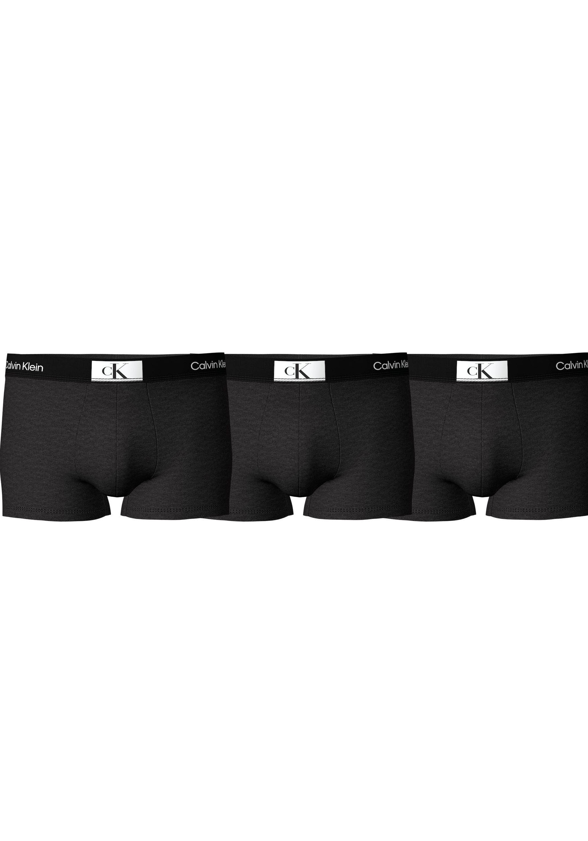 ❤ Calvin Klein Trunk »TRUNK 3PK«, (Packung, 3er-Pack), in Plus Size Grössen  entdecken im Jelmoli-Online Shop