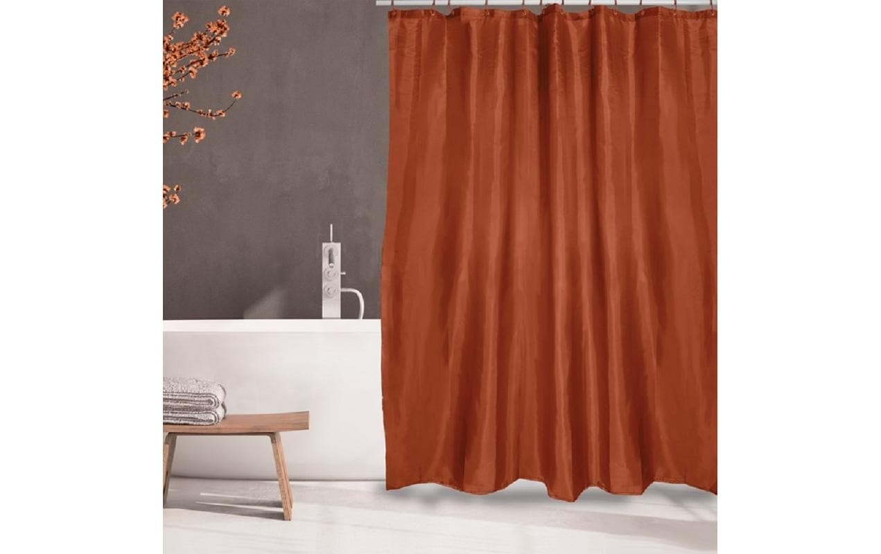 MSV Duschvorhang »MSV Uni, Terracotta«
