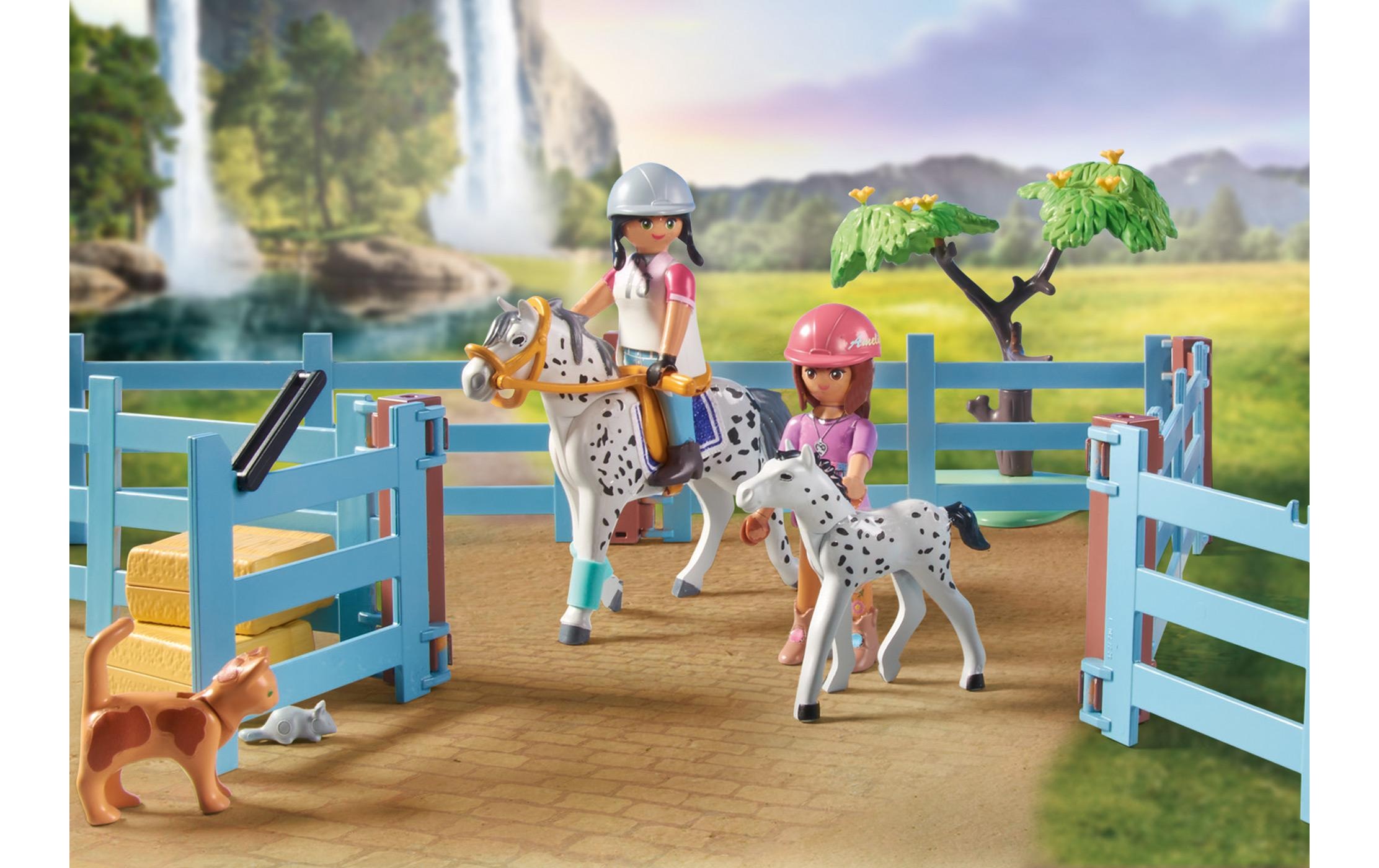 Playmobil® Spielbausteine »Horses of Waterfall Ranch 71351«, (263 St.)