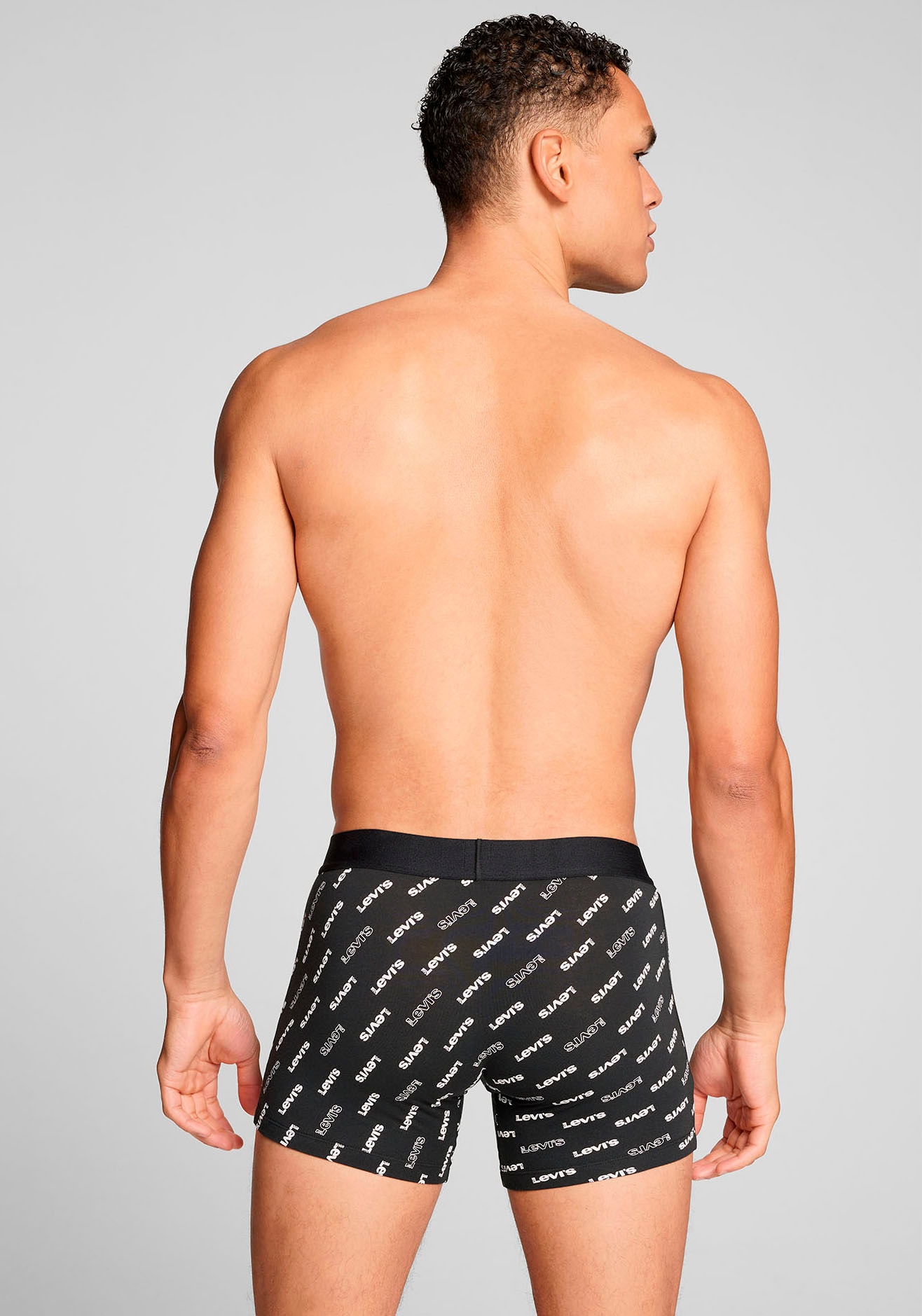 Levi's® Boxershorts »LEVIS MEN LOGO AOP BOXER BRIEF ORG CO 2P«, (2er Pack), mit stilvoller Musterung