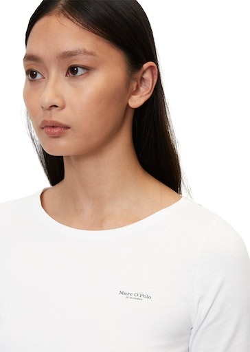 Marc O\'Polo T-Shirt »T-shirt, short-sleeve, round neck, logo-print«, mit  kleinem Logo auf der Brust online bestellen bei Jelmoli-Versand Schweiz | T-Shirts
