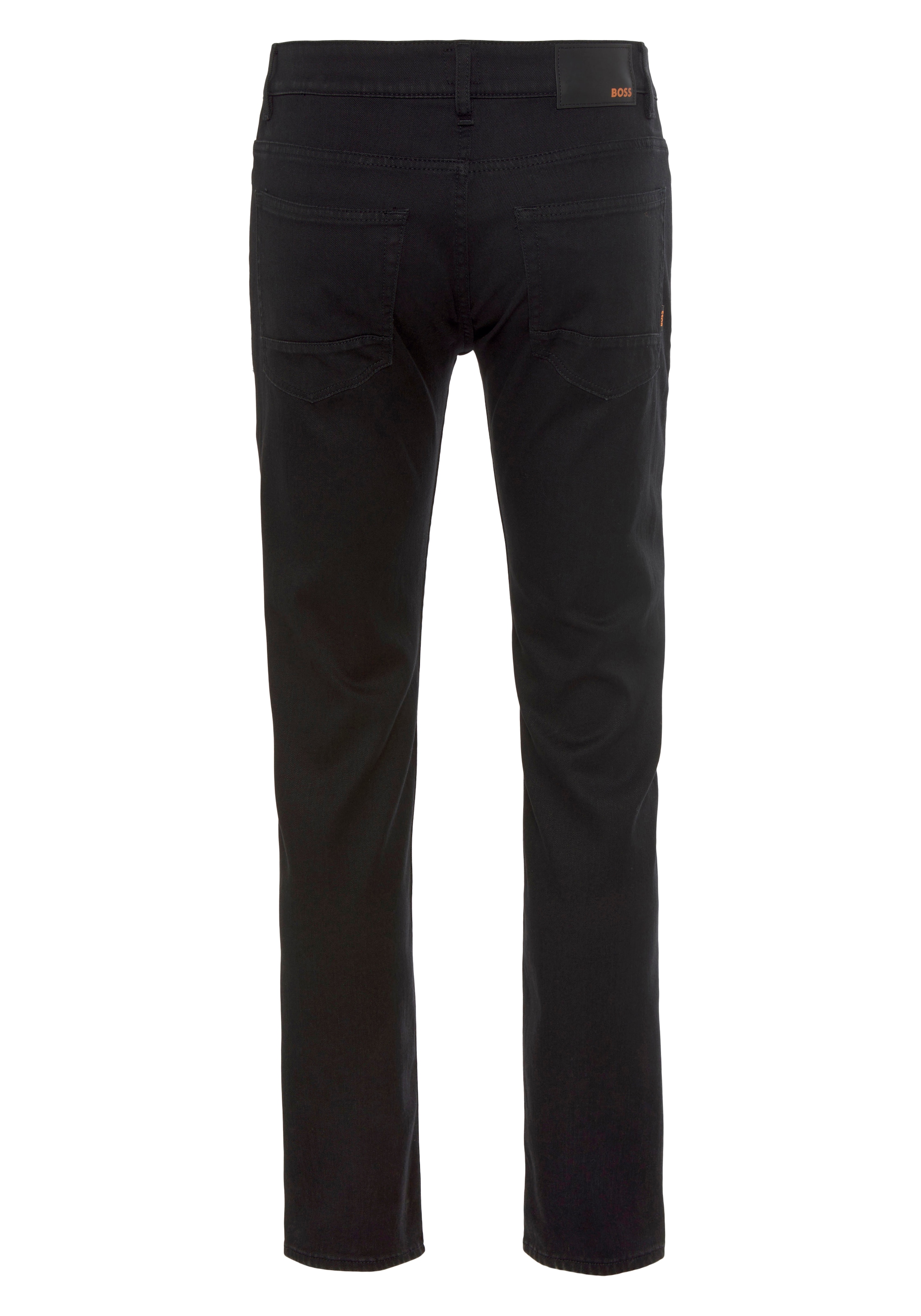 BOSS ORANGE Slim-fit-Jeans »Delaware«, mit Leder-Markenlabel am hinteren Bundabschluss