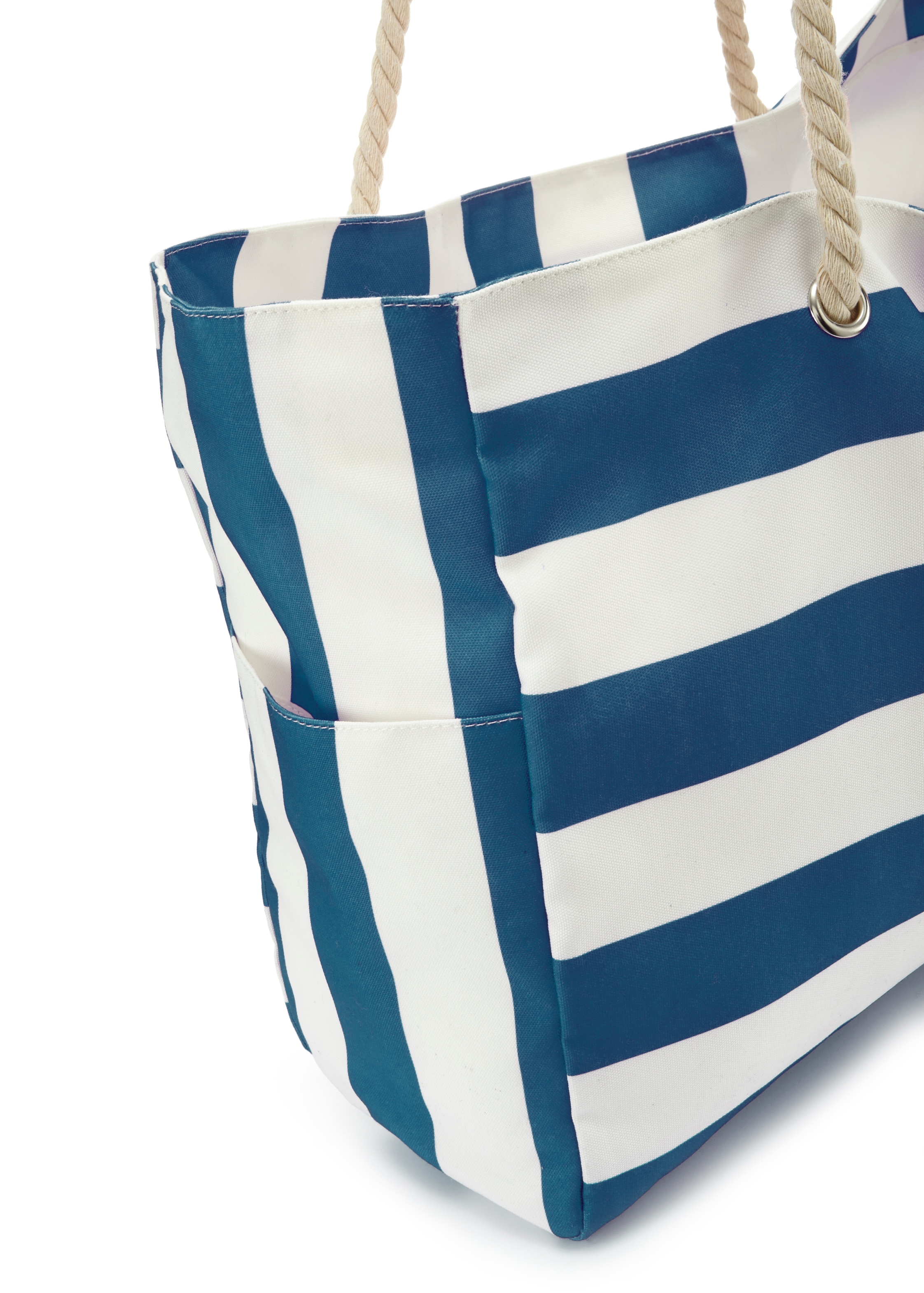 Vivance Shopper »Strandtasche«, Schultertasche, Sommertasche, Handtasche, Tragetasche VEGAN