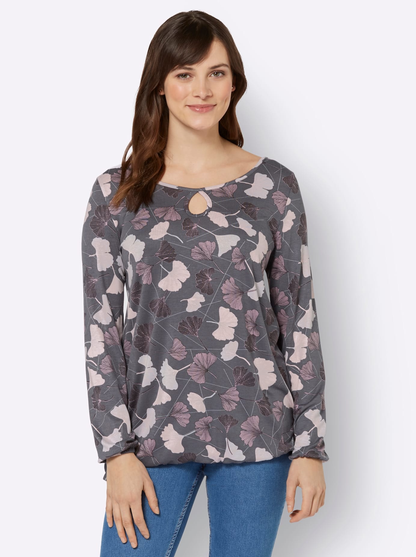 Ambria Rundhalsshirt »Shirt«, (1 tlg.)