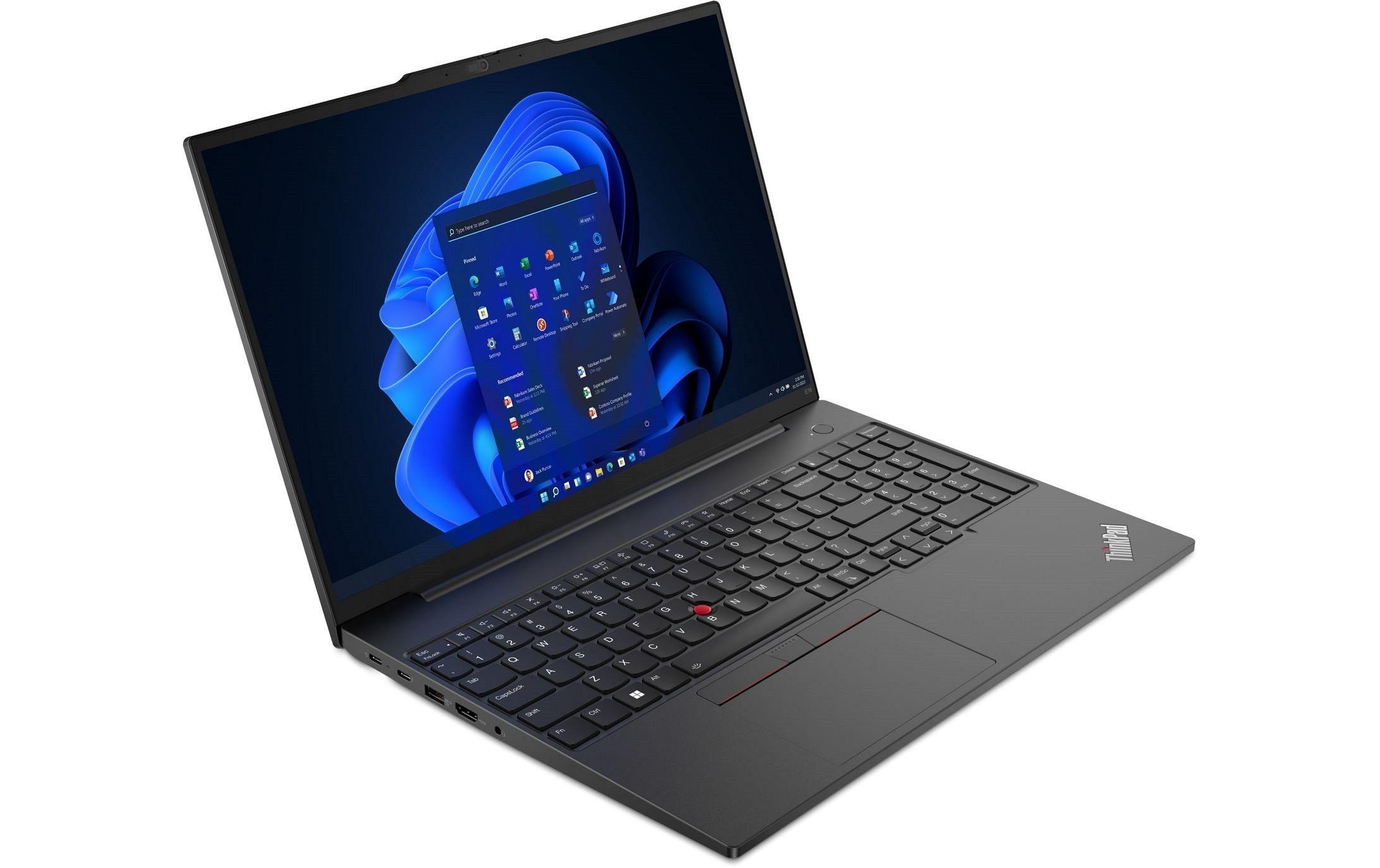 Lenovo Business-Notebook »ThinkPad E16 Gen. 1 (Intel)«, 40,48 cm, / 16 Zoll, Intel, Core i7, 512 GB SSD