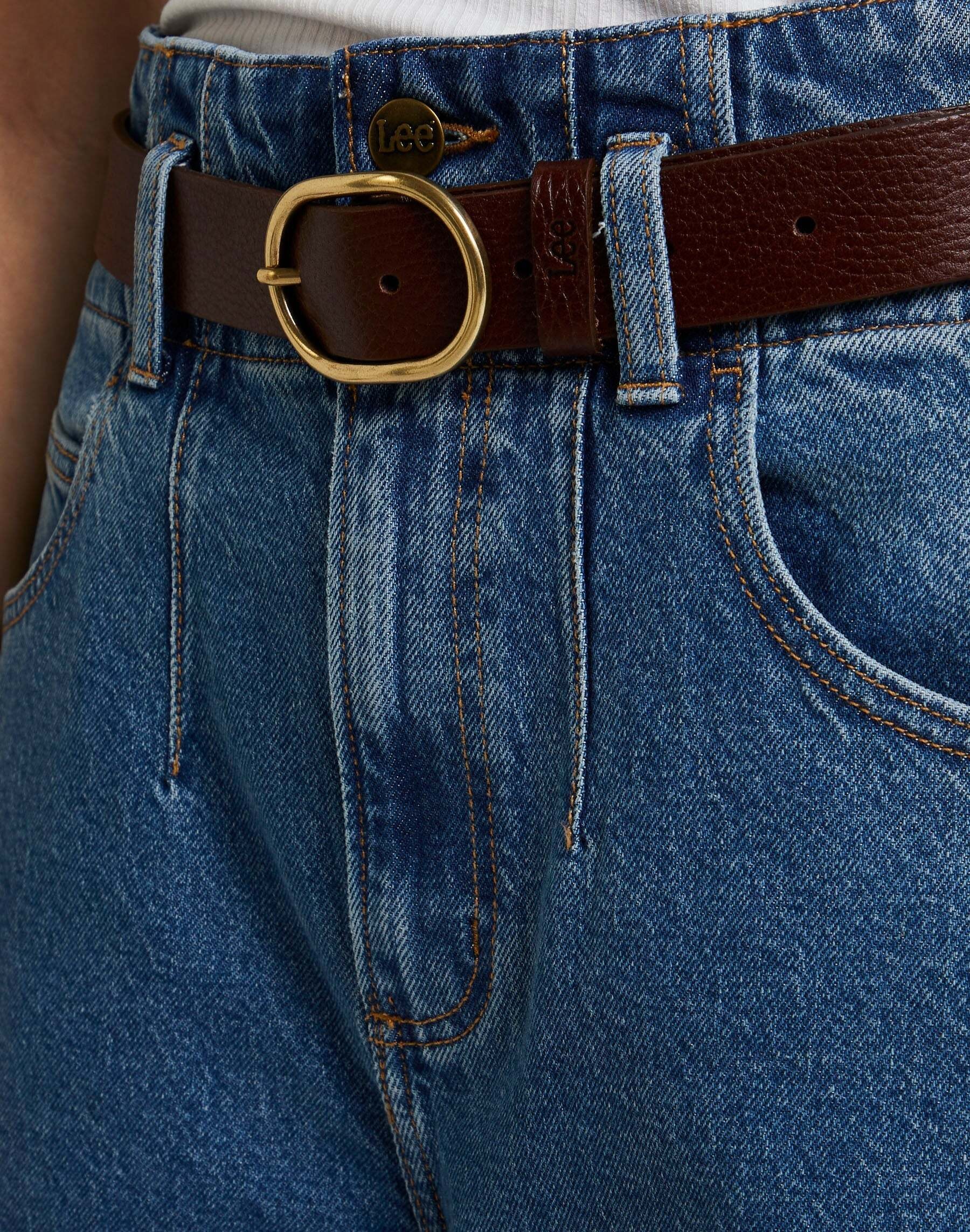 Lee® Hüftgürtel »LEE Gürtel Wide Leather Belt«