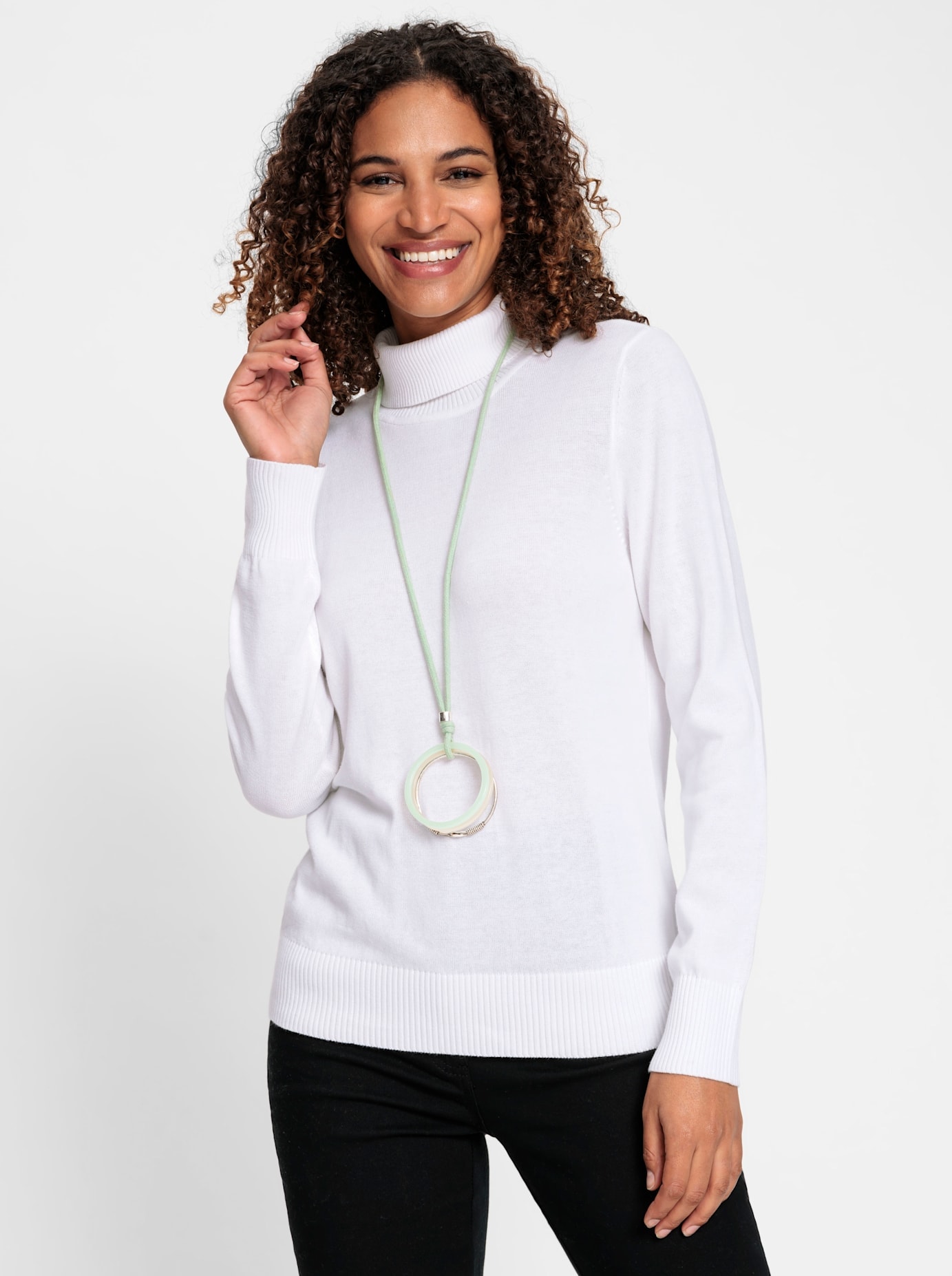 Casual Looks Rollkragenpullover »Pullover«
