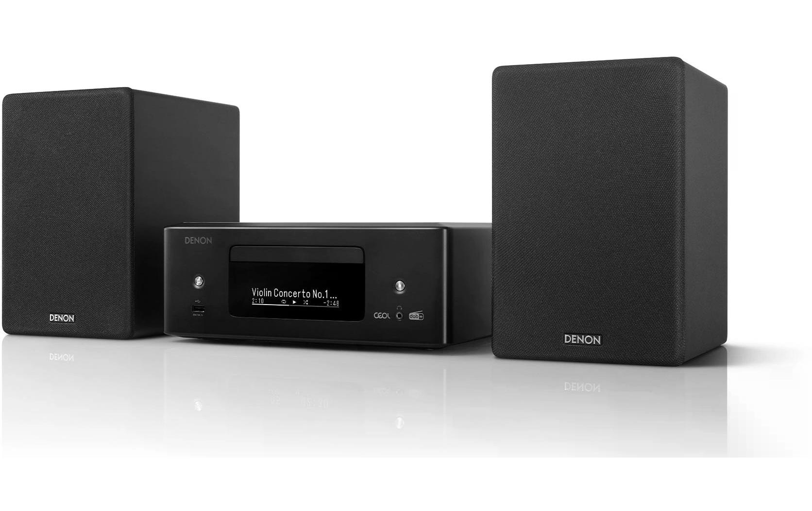 Denon Stereoanlage »CEOL N12DAB Schwarz«, (Digitalradio (DAB+)-FM-Tuner)