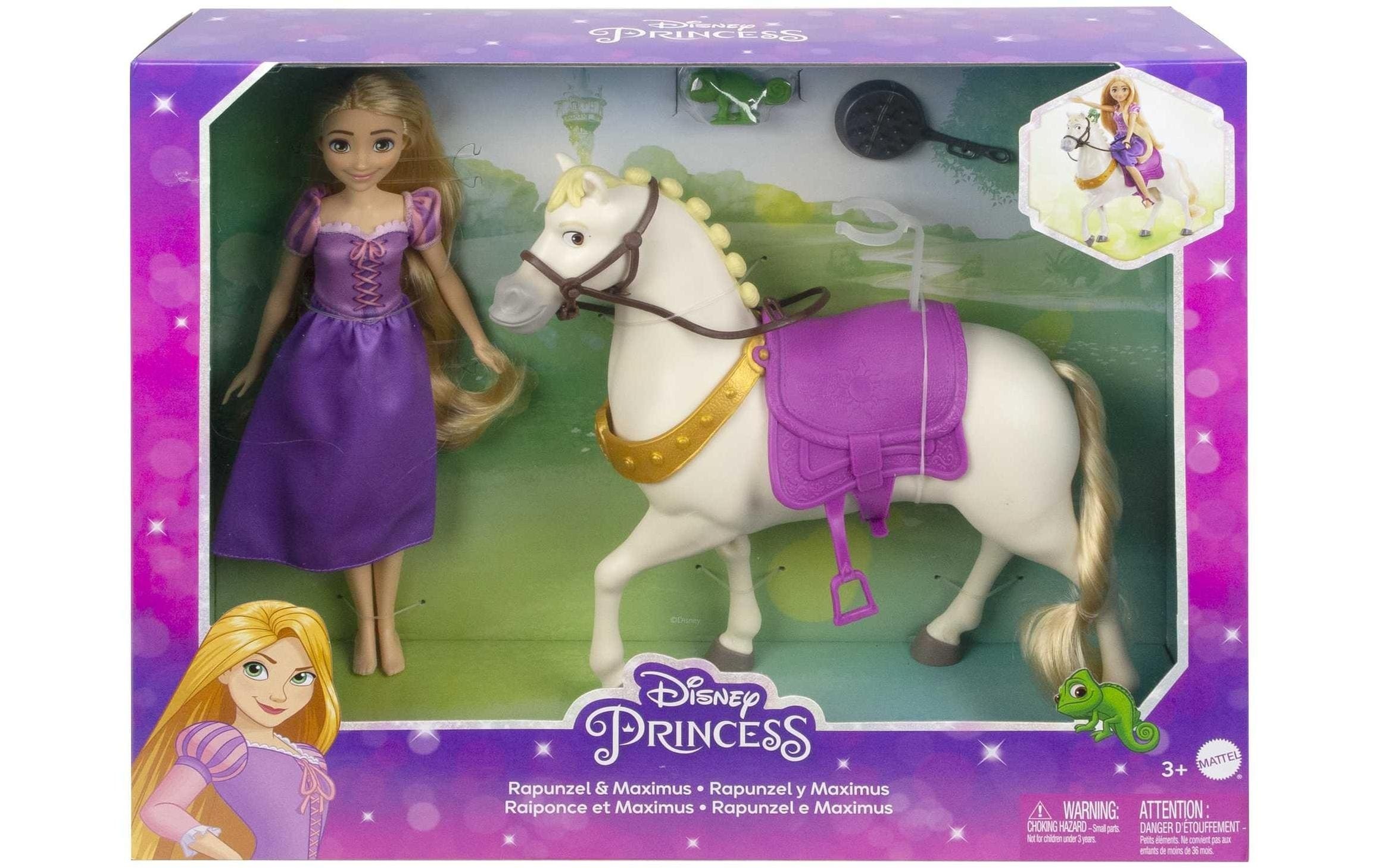 Disney Princess Spielfigur »Disney Prinzessin Rapunzel&Maximus Set«