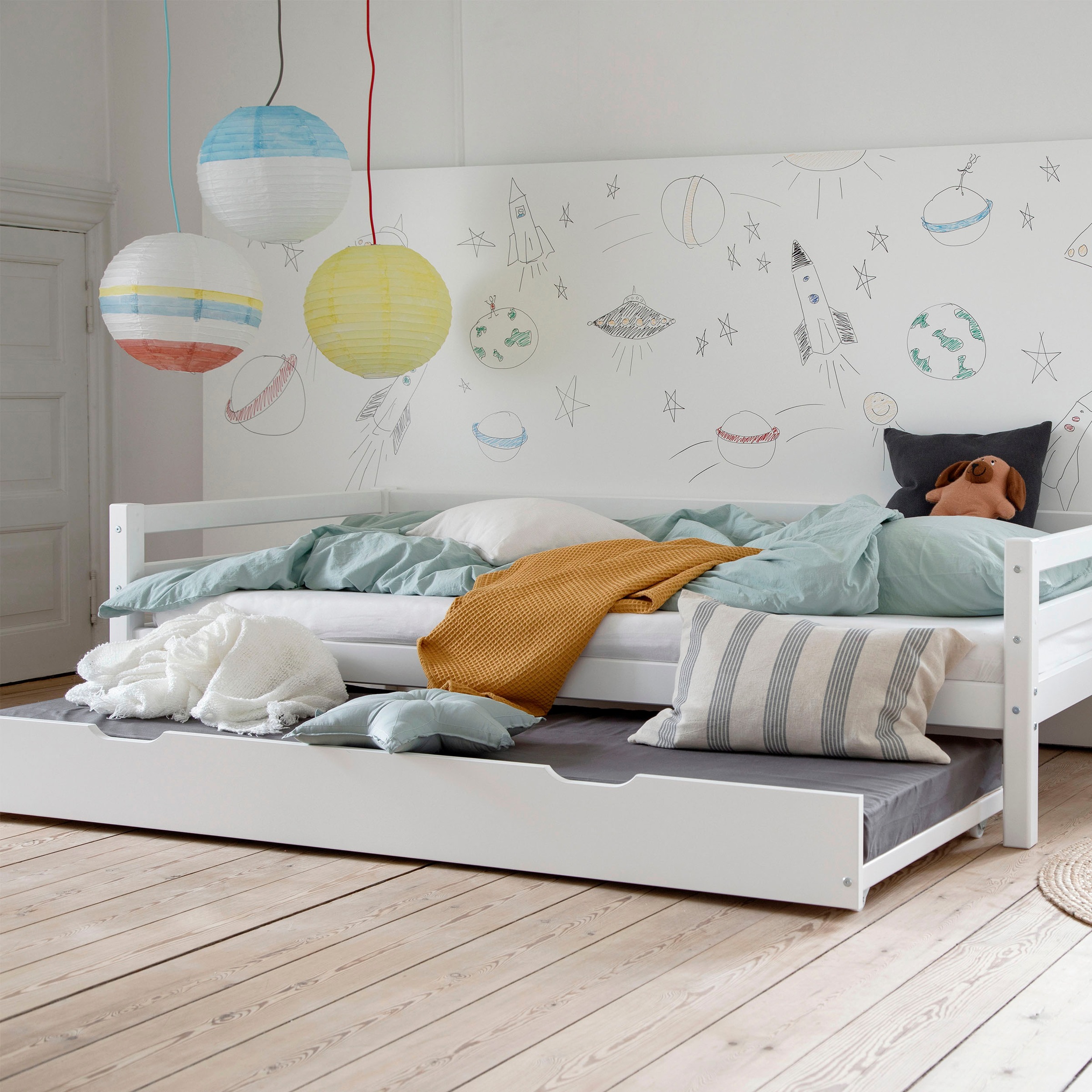 ❤ Hoppekids Schubkasten »ECO Dream«, Gästebett zusätzliches Bett 70x190 cm  kaufen im Jelmoli-Online Shop