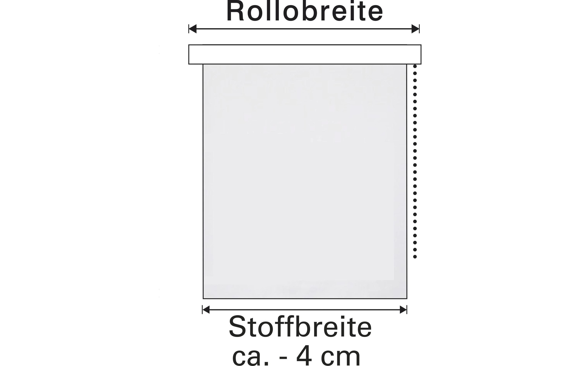 GARDINIA Rollo »Lichtdurchlässig 120 x 160 cm«