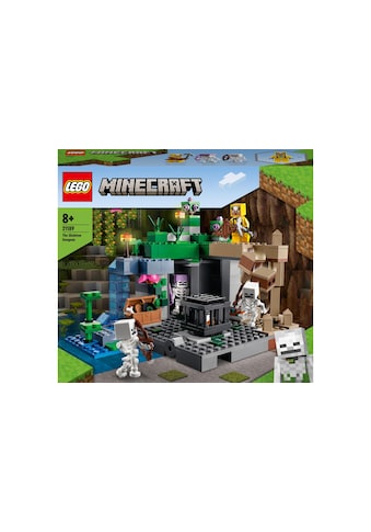 Konstruktionsspielsteine »LEGO Minecraft Das Skelettverlies«, (364 St.)