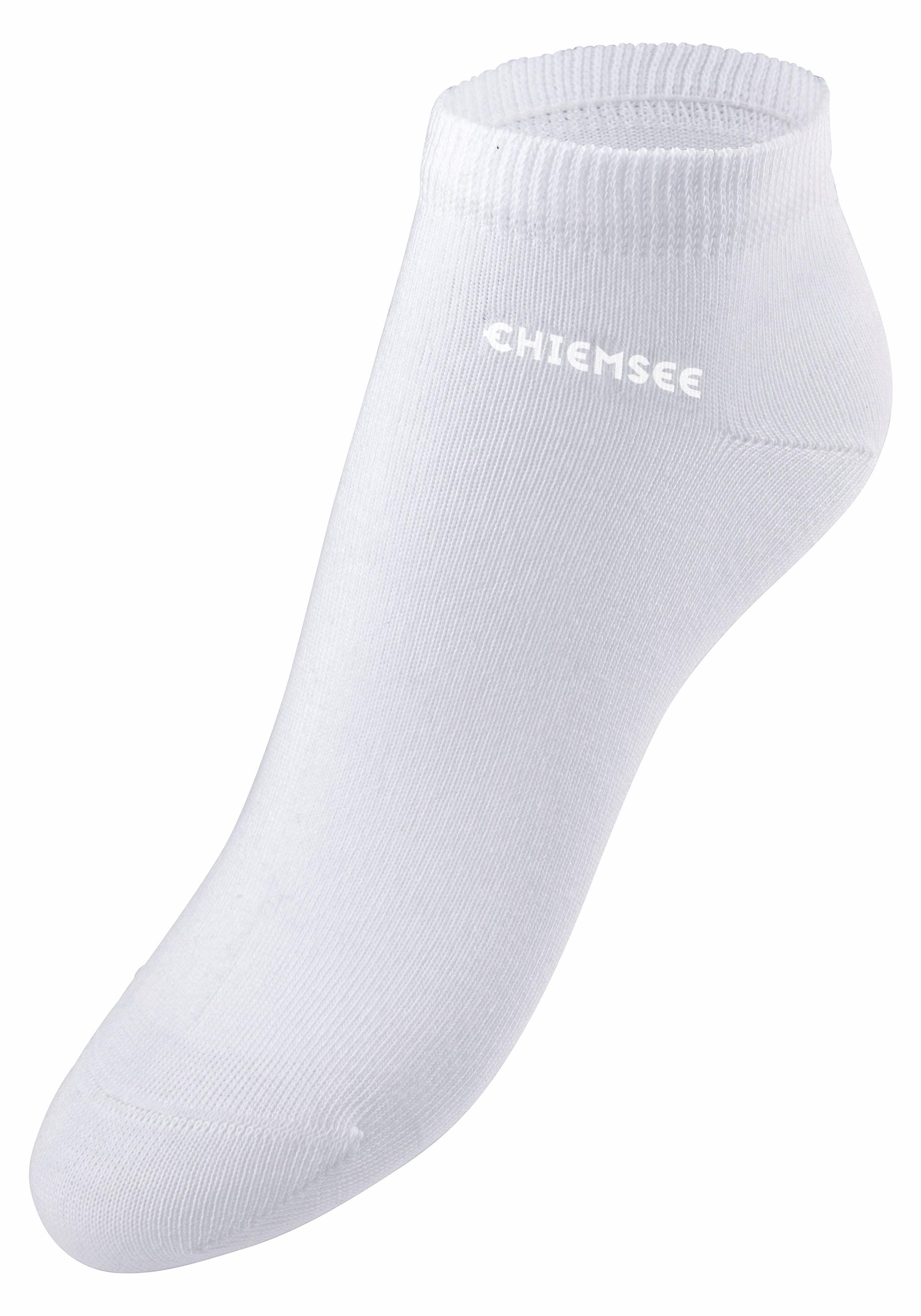 Chiemsee Sneakersocken, (Packung, 7 Paar), mit eingestricktem Schriftzug