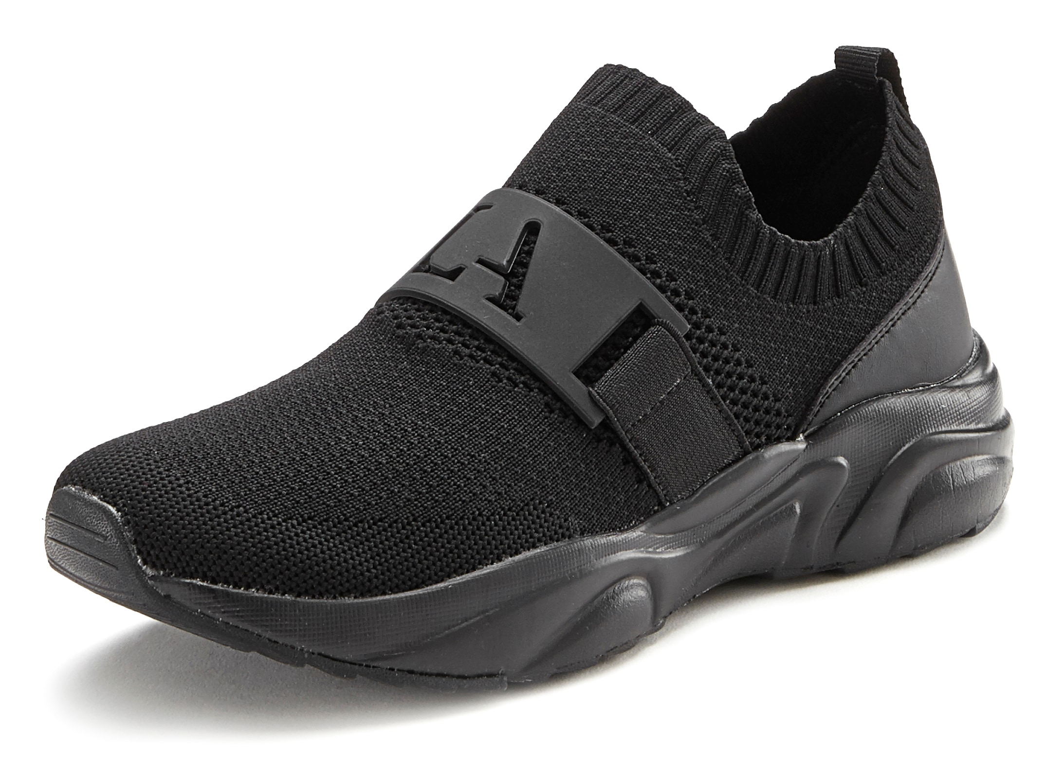LASCANA ACTIVE Sneaker, Halbschuh, Freizeitschuh, Slipper, Chunky Sohle VEGAN