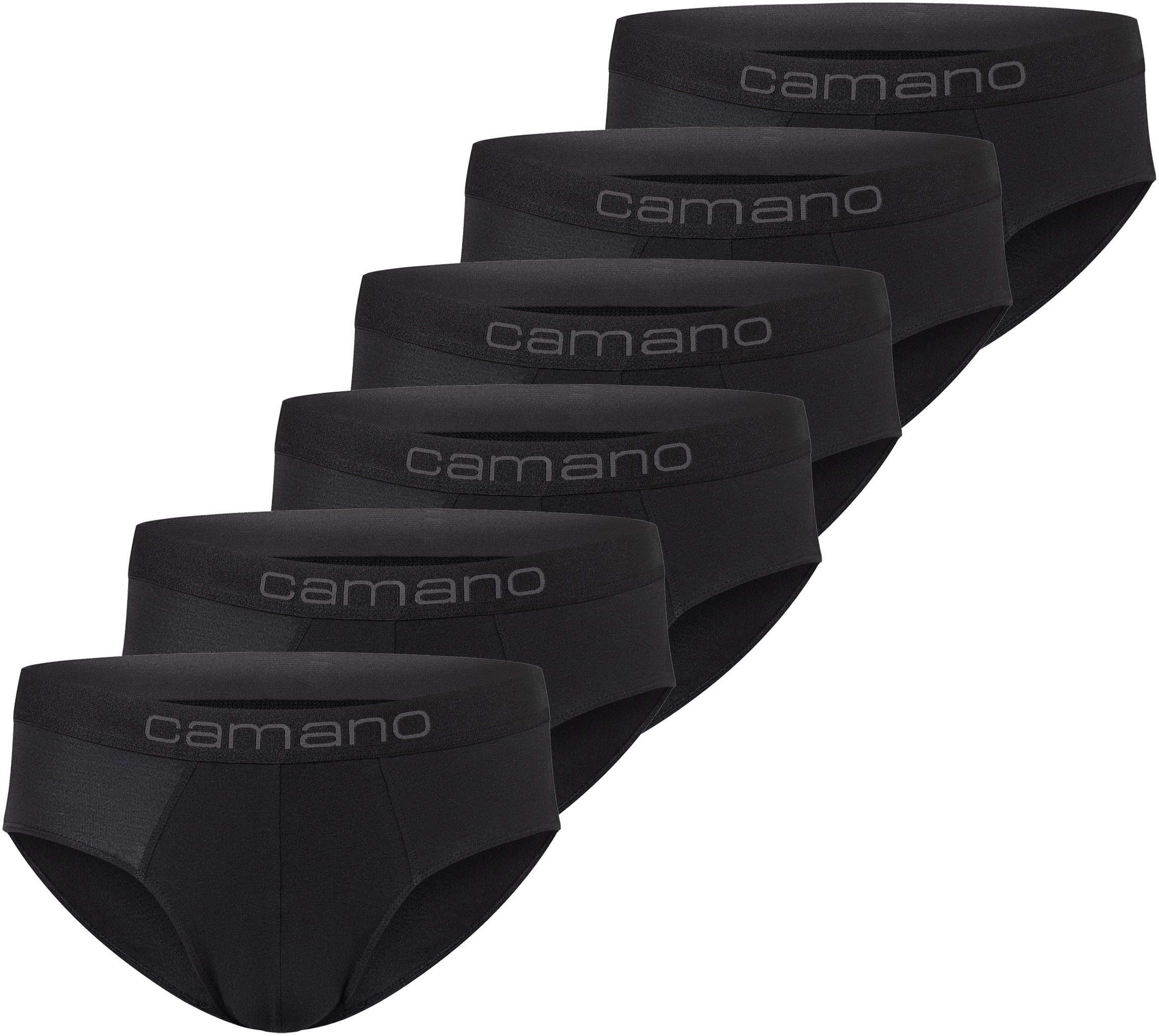 Camano Slip »comfort« 6er Pack, mit elastischem Logobund