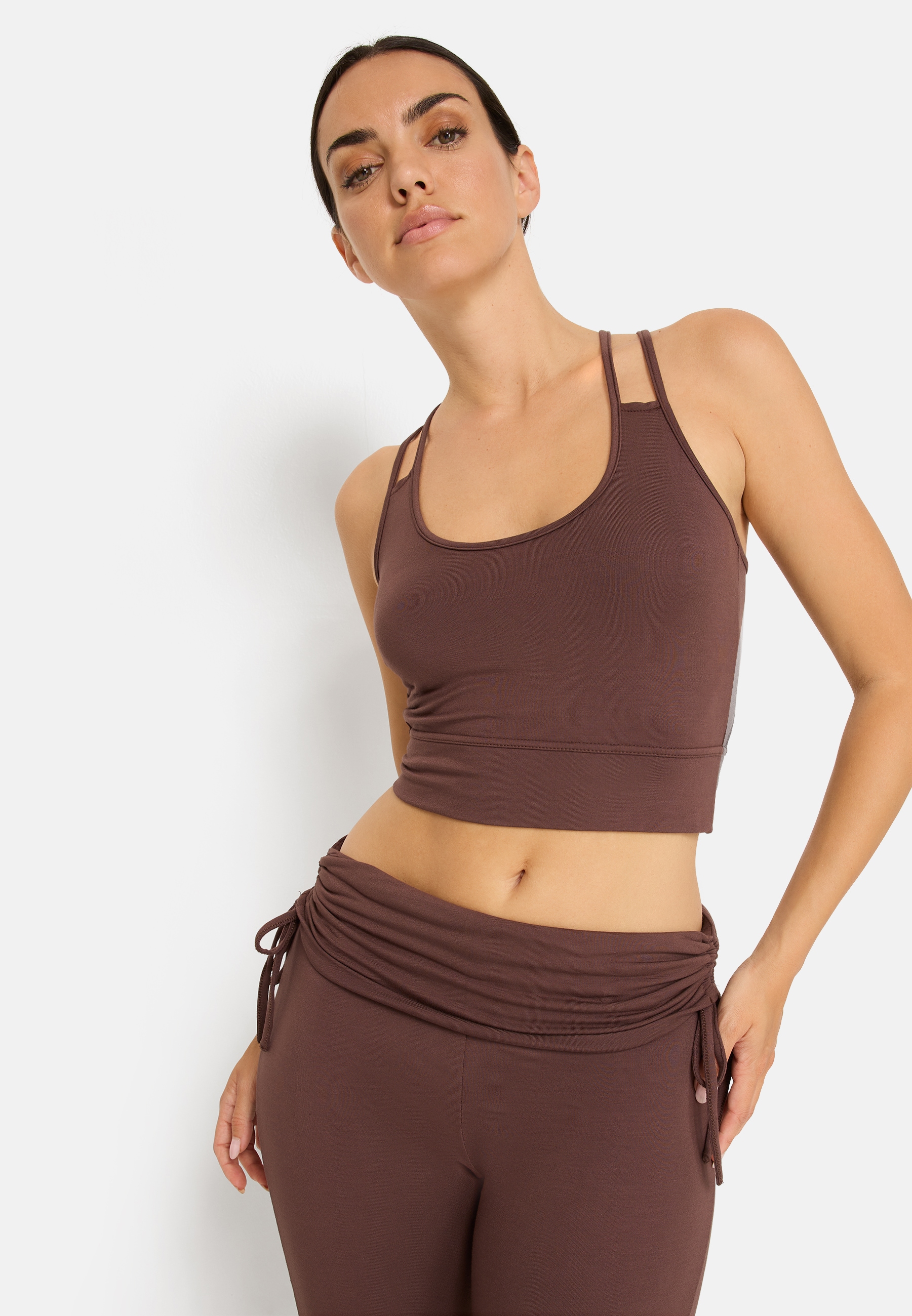 LSCN by LASCANA Crop-Top im Rücken gekreuzt