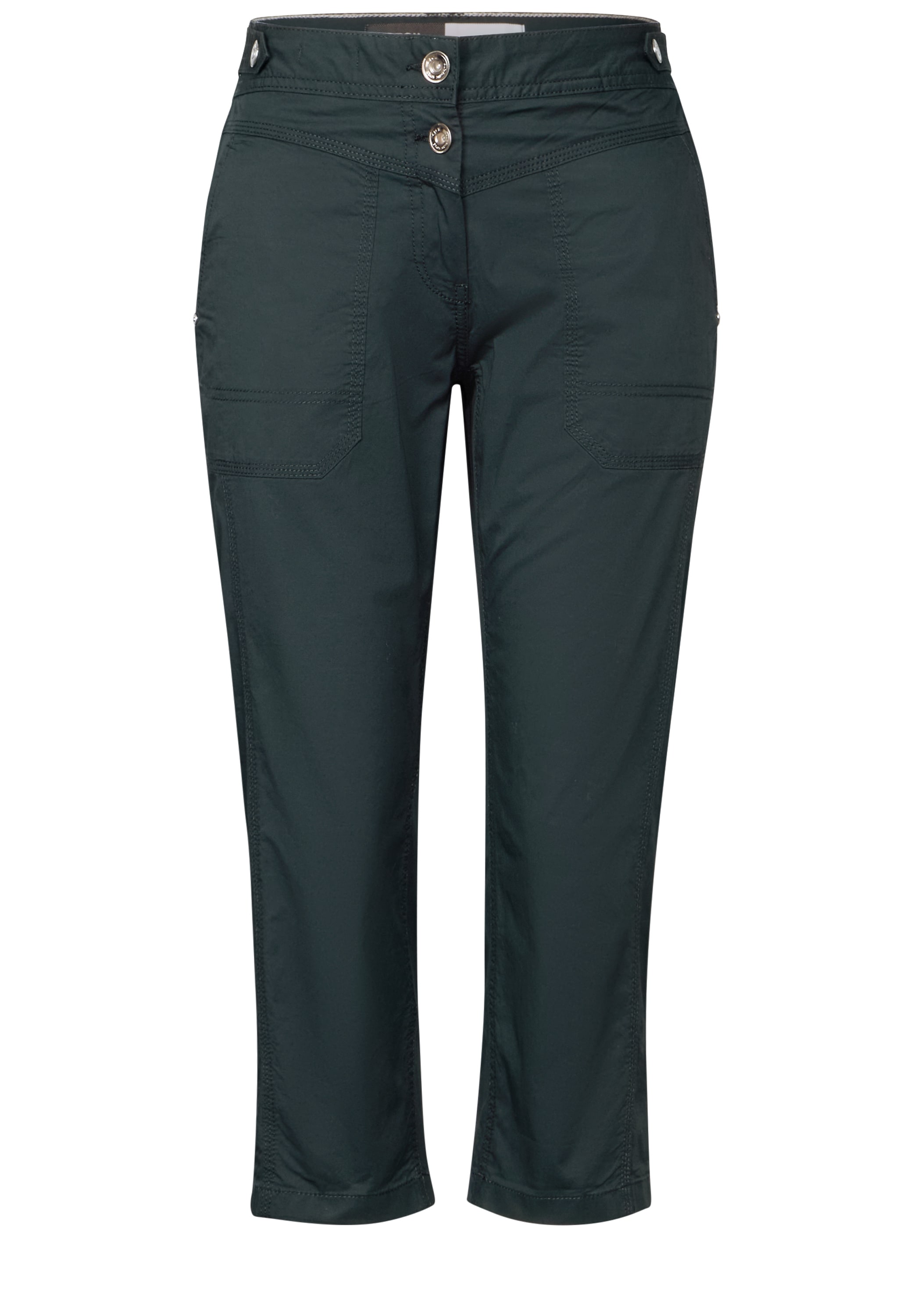 Cecil Caprihose »Style New York«, mit Knopfdetails am Bund