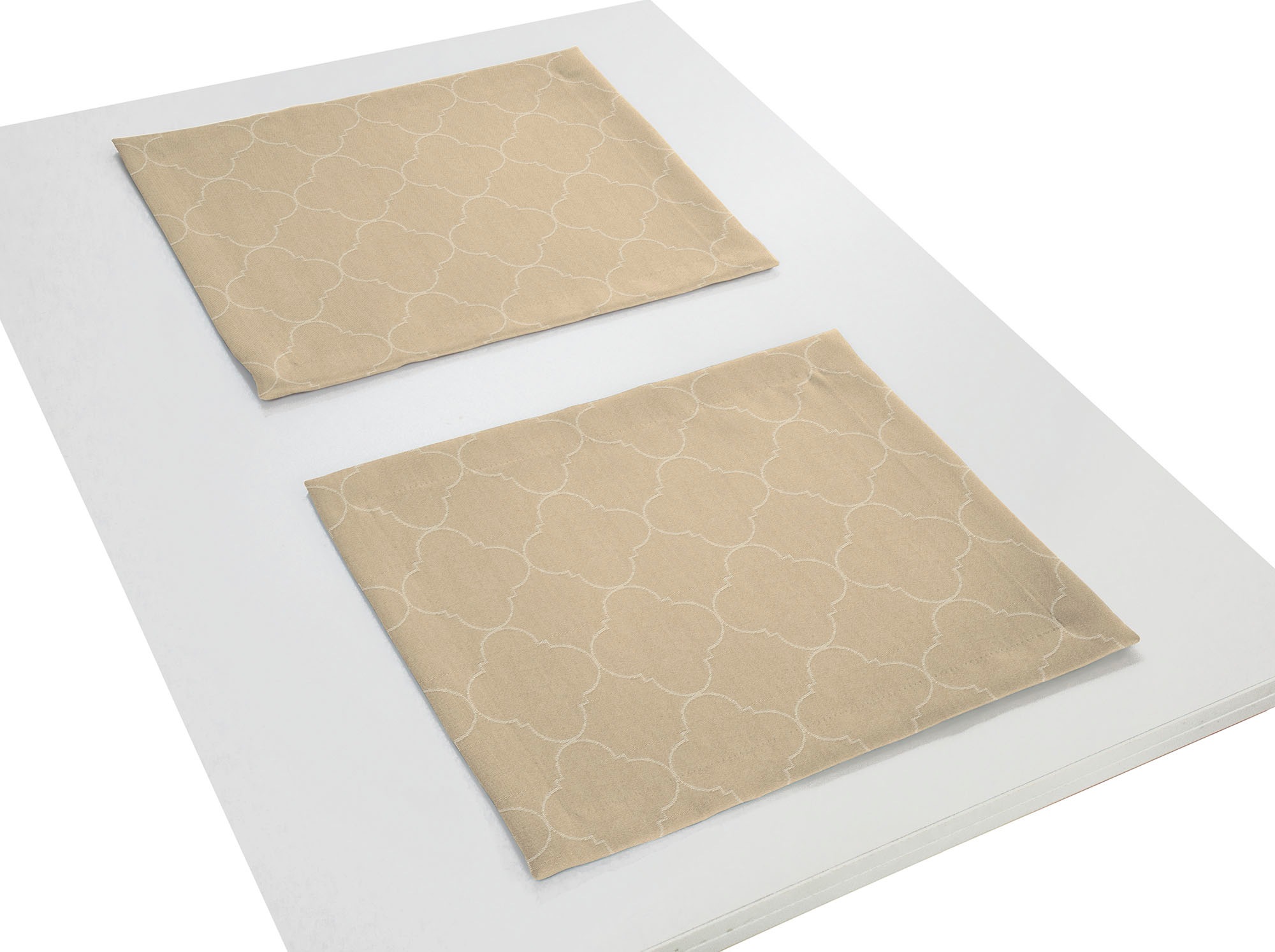 Adam Platzset "Indian Cortezada Light" GOTS organic,zertifiziert durch CERES 0242,Made in Germany