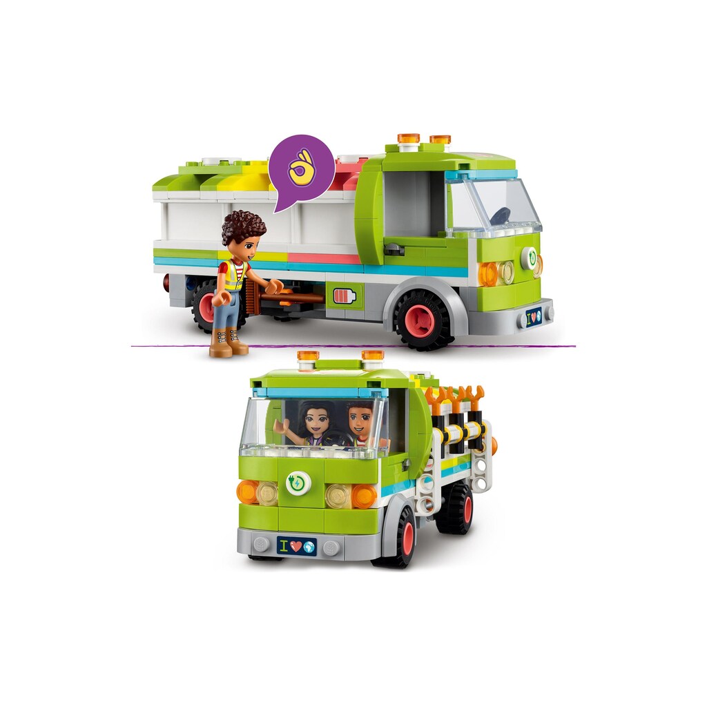 LEGO® Spielbausteine »Recycling-Auto 41712«, (259 St.)