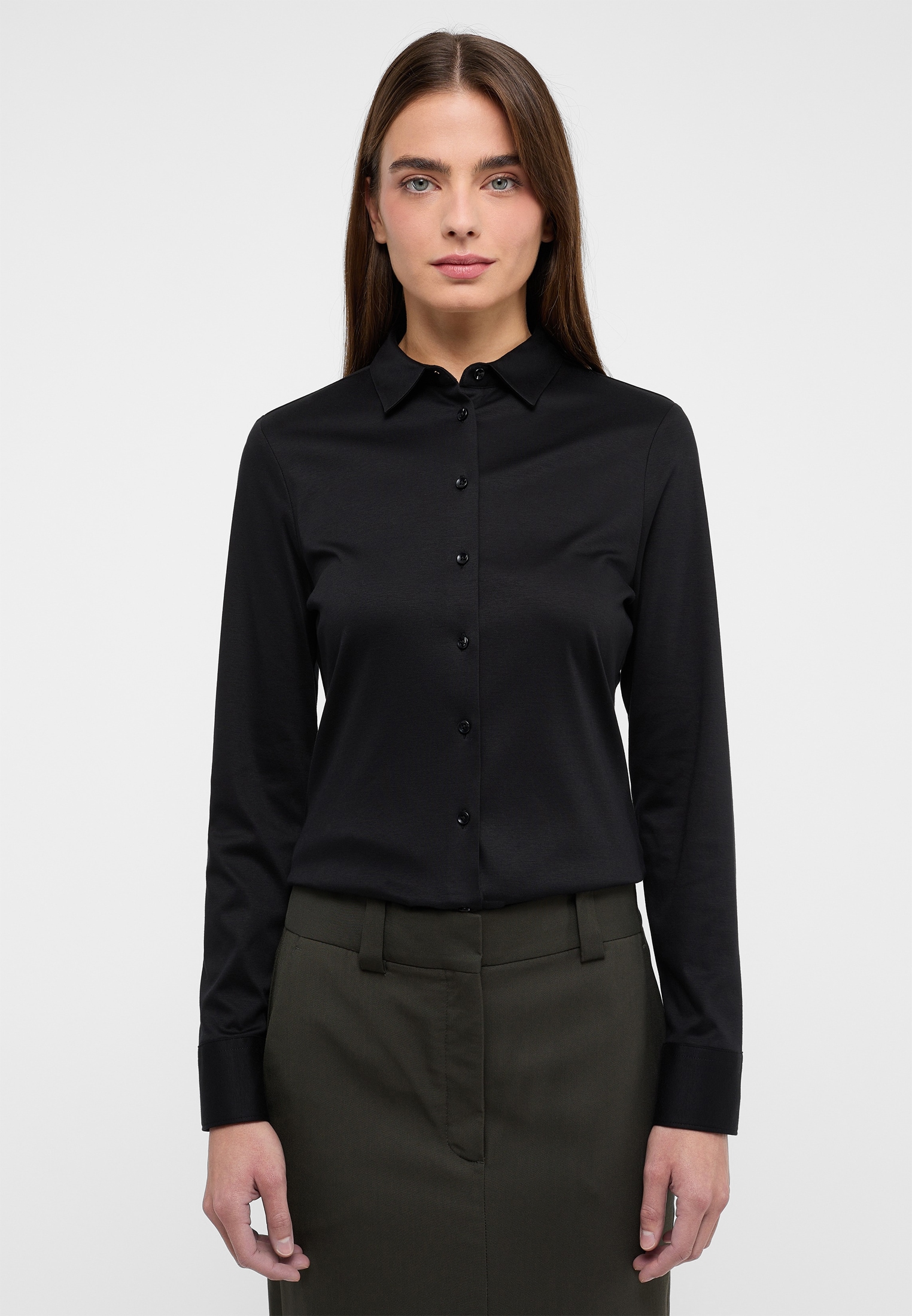 Eterna Hemdbluse »FITTED« EASY IRON (bügelleicht)
