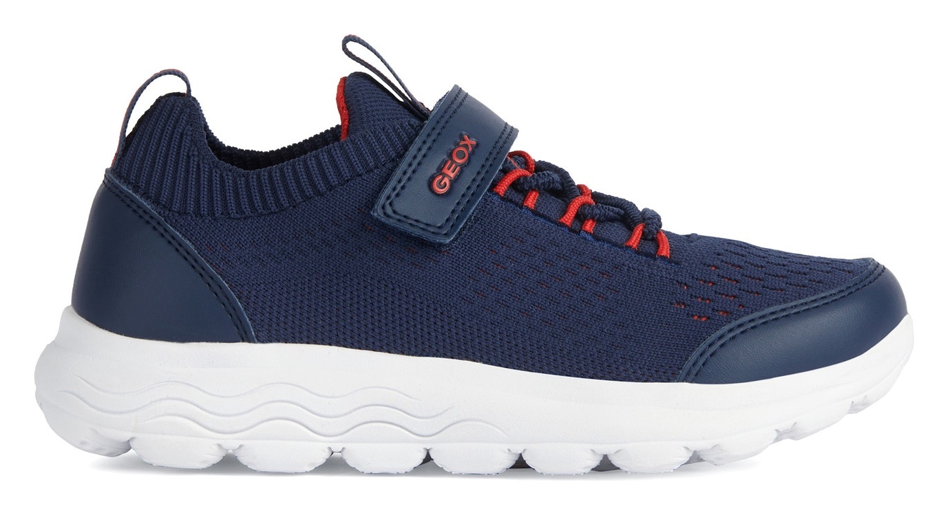 Geox Sneaker »J SPHERICA BOY«, mit Wechselfussbett, Freizeitschuh, Halbschuh, Schnürschuh