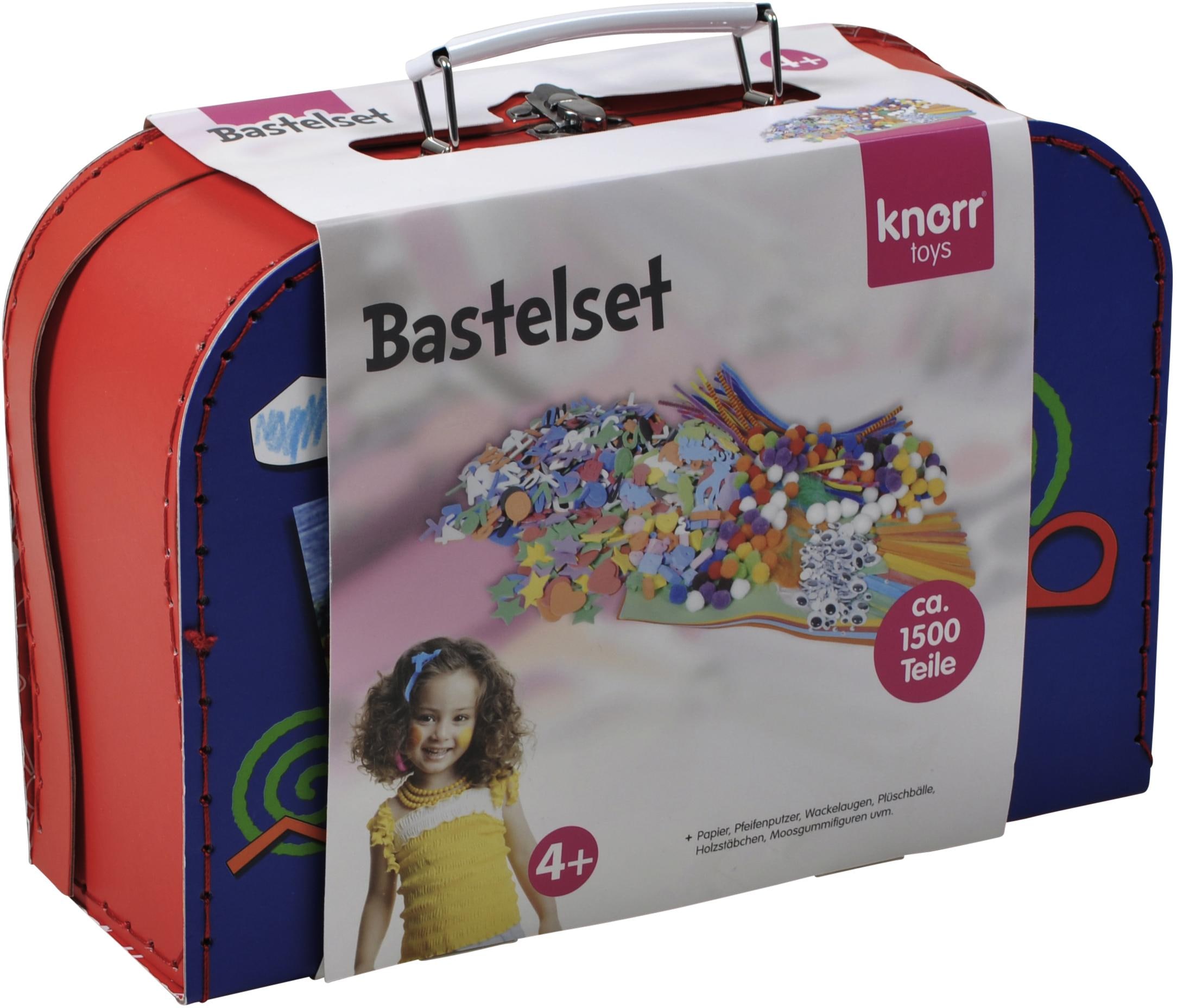 Knorrtoys® Kreativset »Bastelkoffer gross«, (Set, 1500 tlg.)