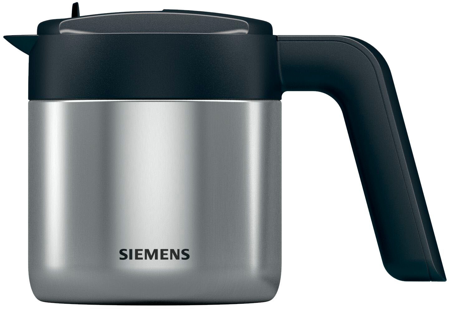Siemens, SIEMENS Isolierkanne »TZ40001« 1 l Thermokanne passend zu Siemens Vollautomaten: EQ500, EQ700, EQ9 plus, edelstahlfarben, 1 l, Isolierkanne