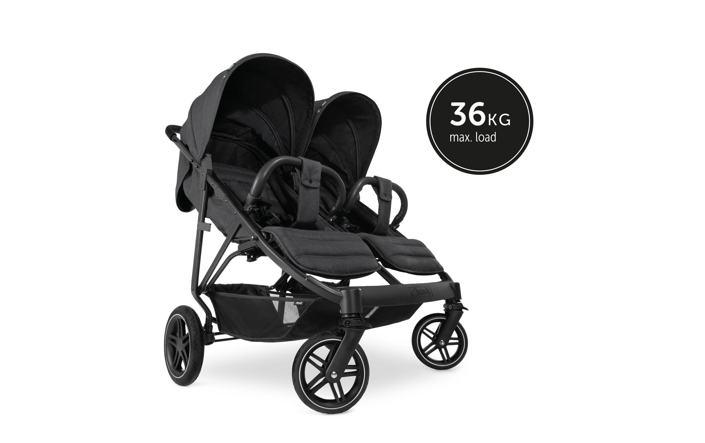 Hauck Geschwisterwagen »Uptown Duo S«, 36 kg