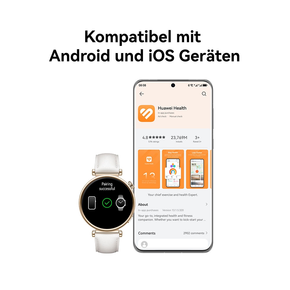 Huawei Smartwatch »Watch GT4«, (3,63 cm / 1,43 Zoll)