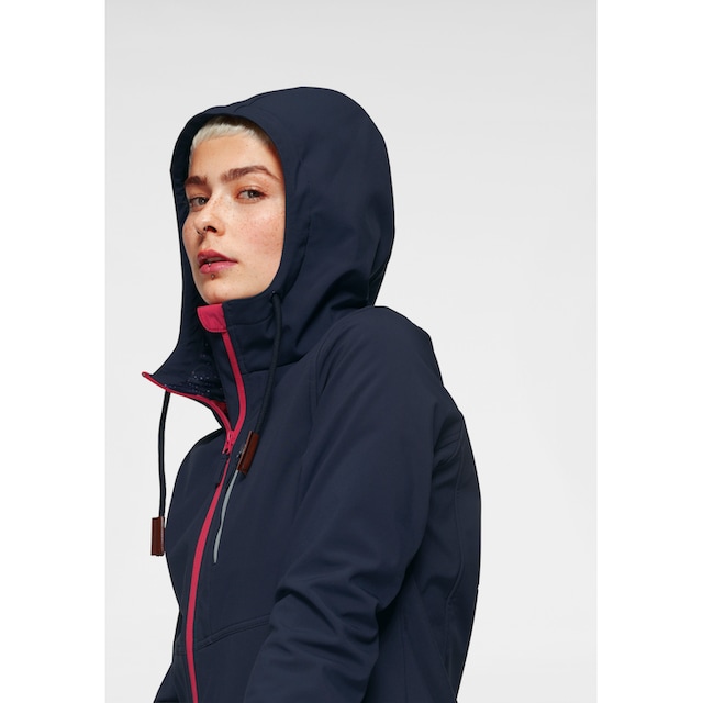 bei recyceltem Sportswear online »aus Ocean Polyester«, Jelmoli-Versand bestellen Schweiz mit Softshelljacke Kapuze
