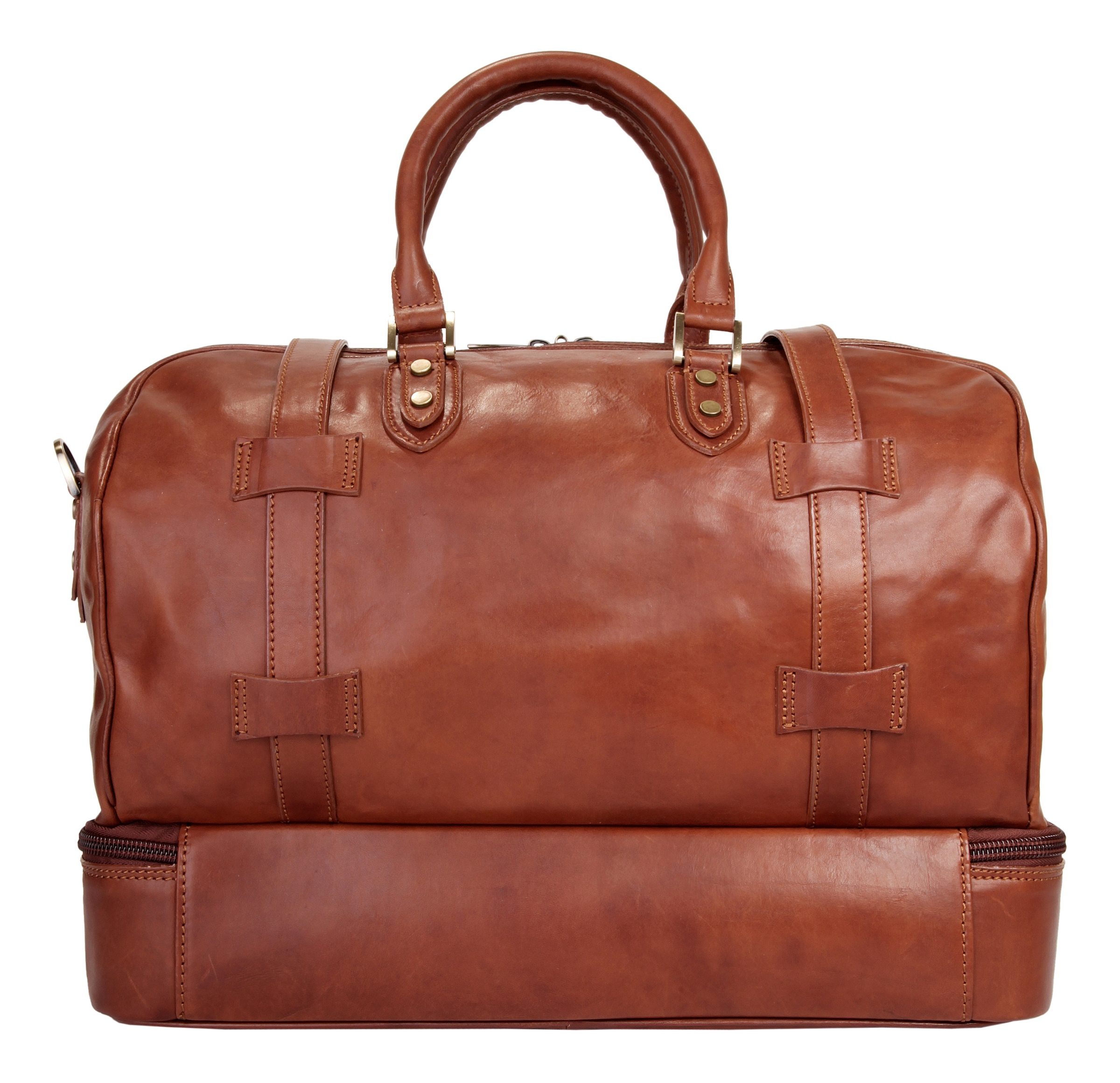 Piké Reisetasche, echt Leder