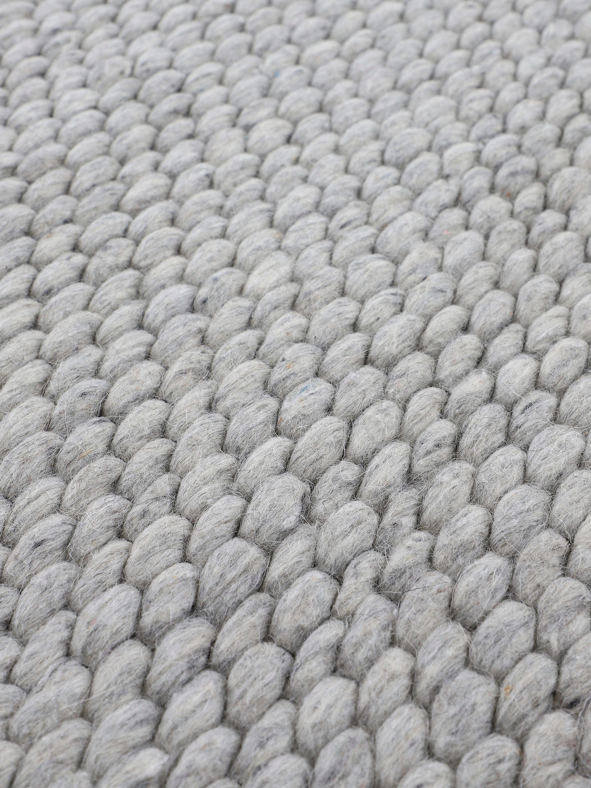 carpetfine Läufer »Sina«, rechteckig, 14 mm Höhe, Handweb Teppich, reine Wolle, meliert, handgewebt, weich & kuschelig