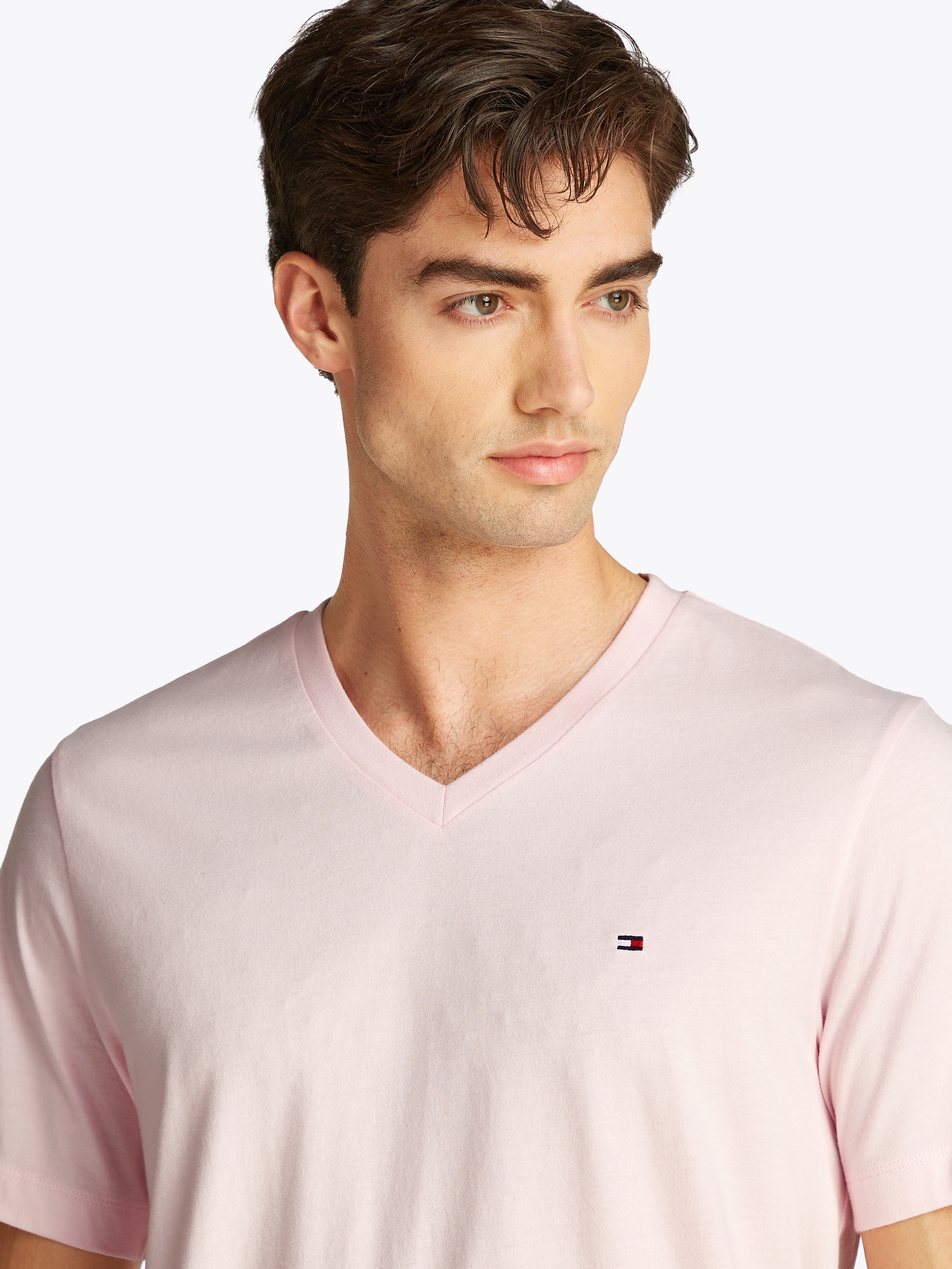 Tommy Hilfiger V-Shirt »ESSENTIAL V-NECK TEE«
