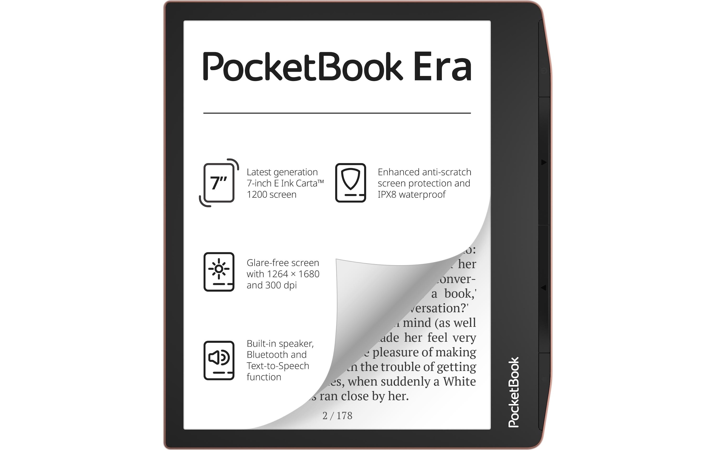PocketBook E-Book »PocketBook Era 64GB, Sunset Copper, 300DPI«